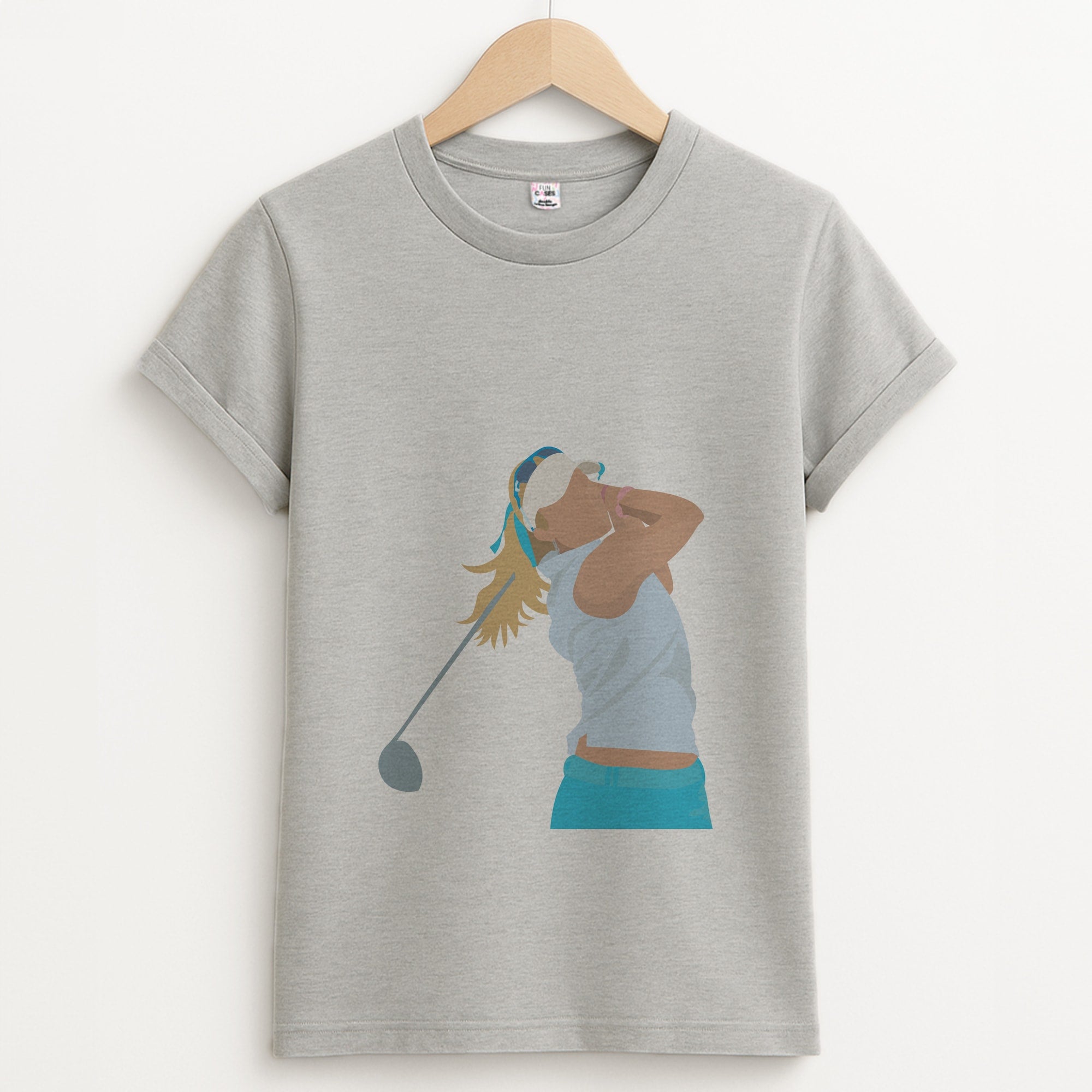 Thompson - Golf Unisex Grey T-Shirt