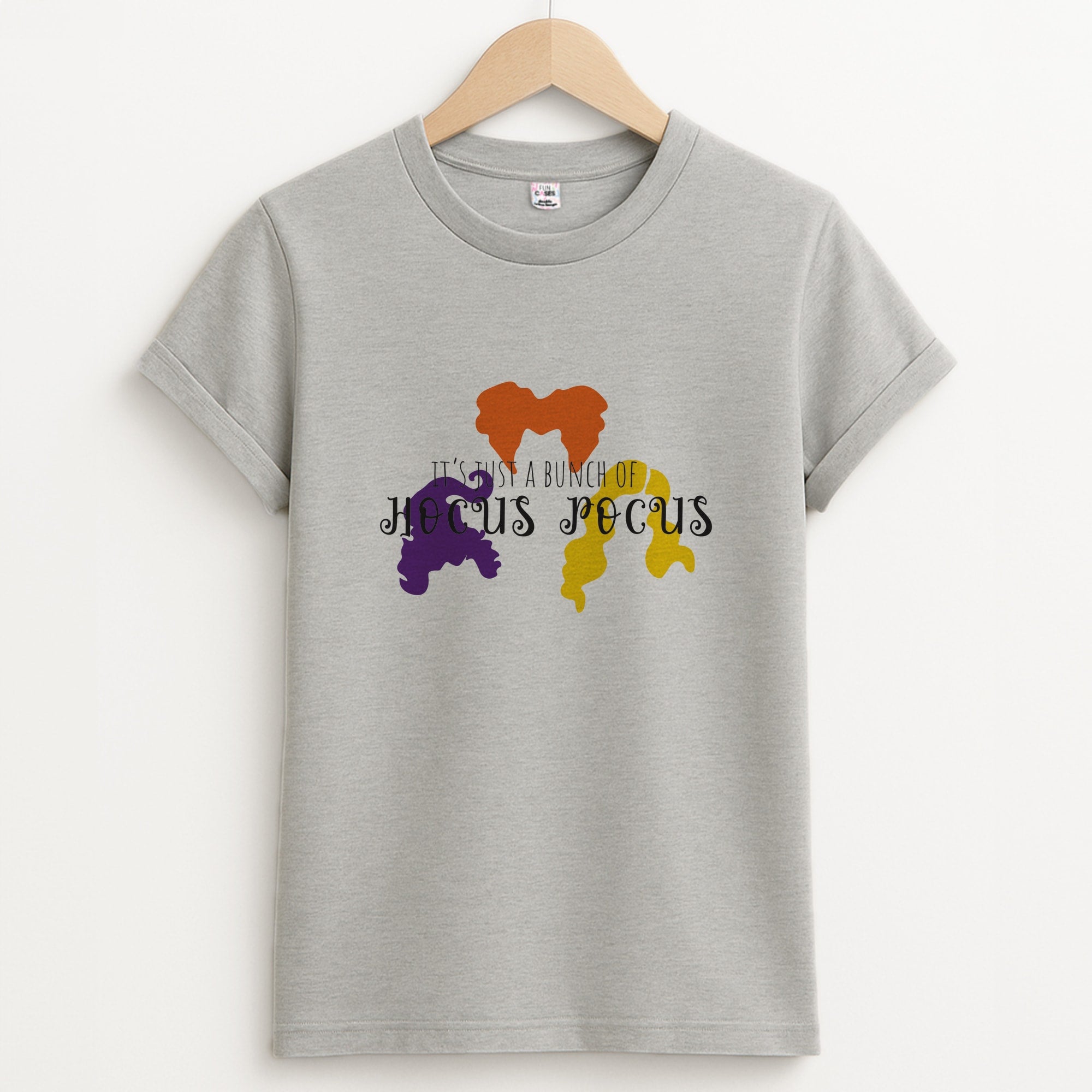 Hocus Halloween Time - Hocus Halloween Unisex Grey T-Shirt