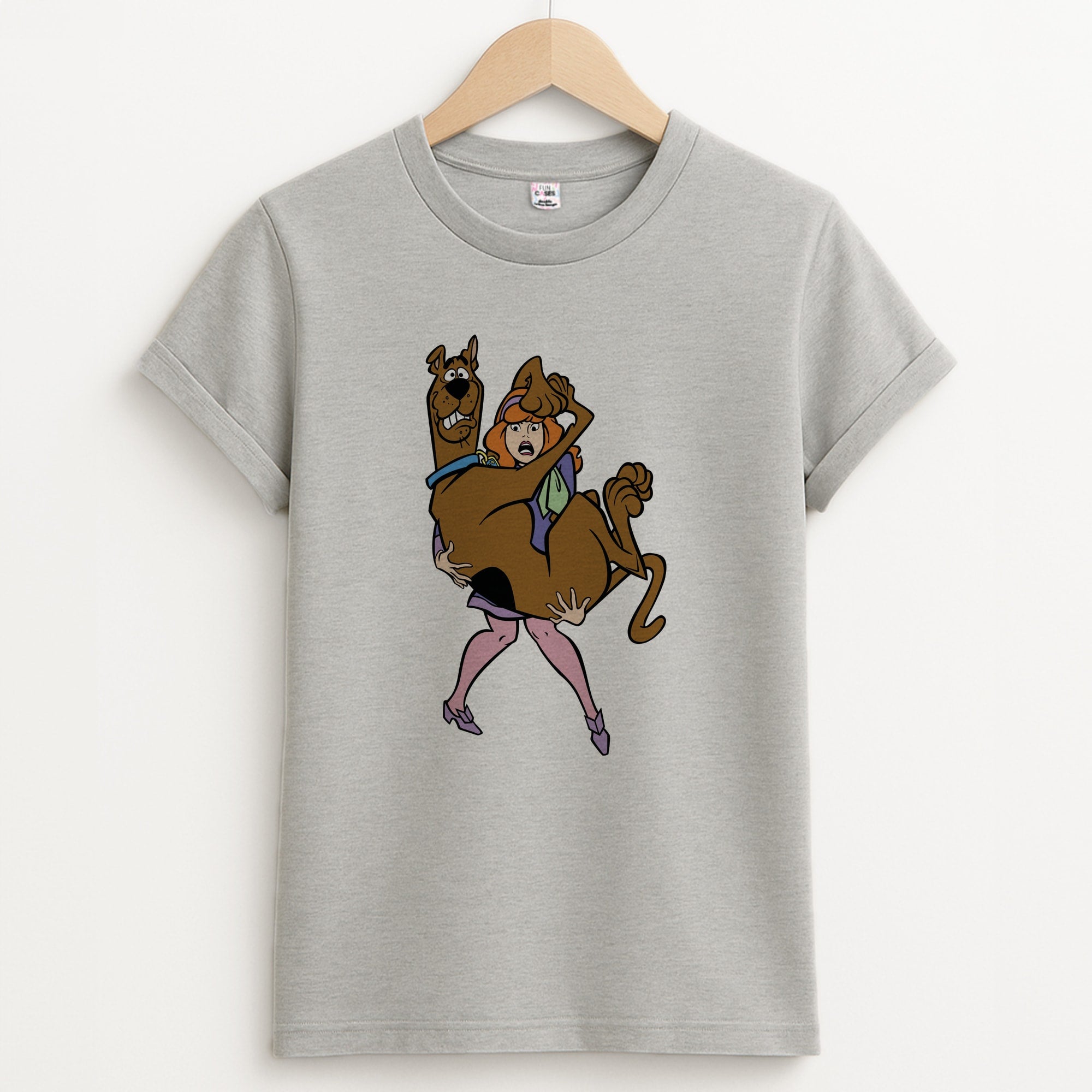 Scared - Scoob Unisex Grey T-Shirt