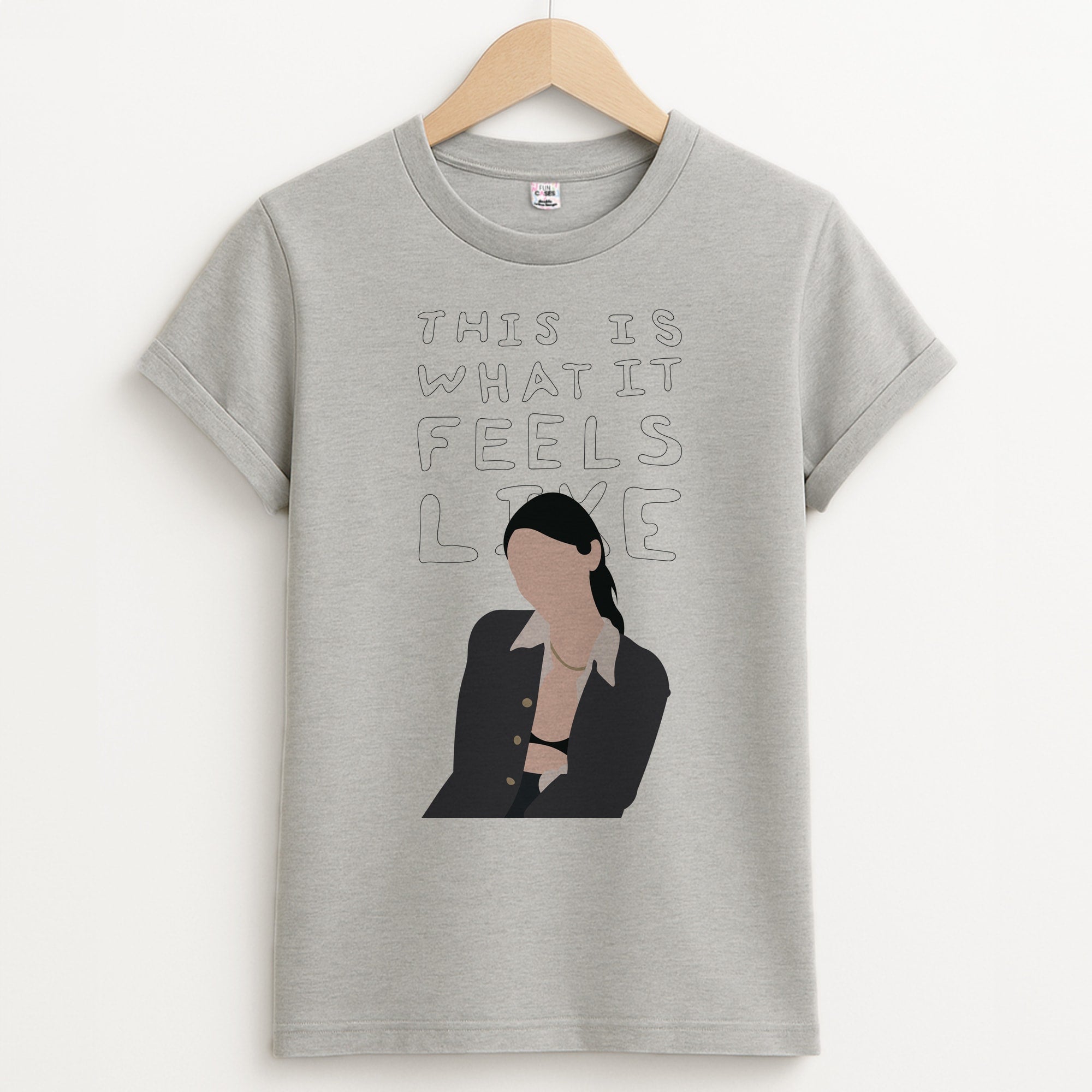 This Is What It Feels Like - Abrams Unisex Grey T-Shirt