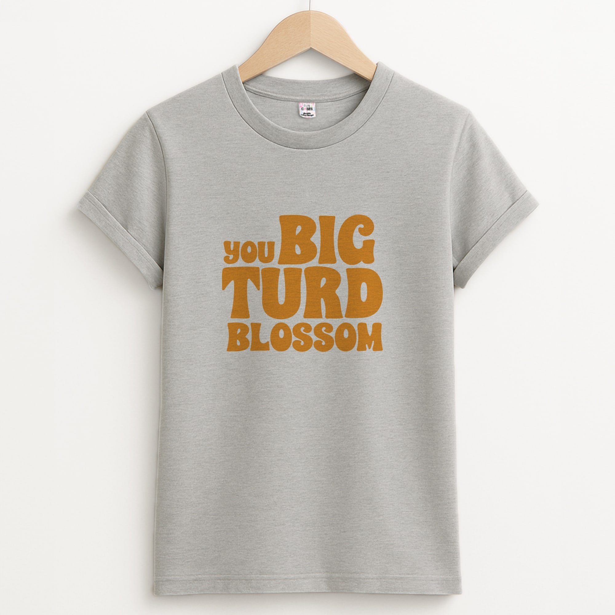 You Big Turd Blossom - GOTG Unisex Grey T-Shirt