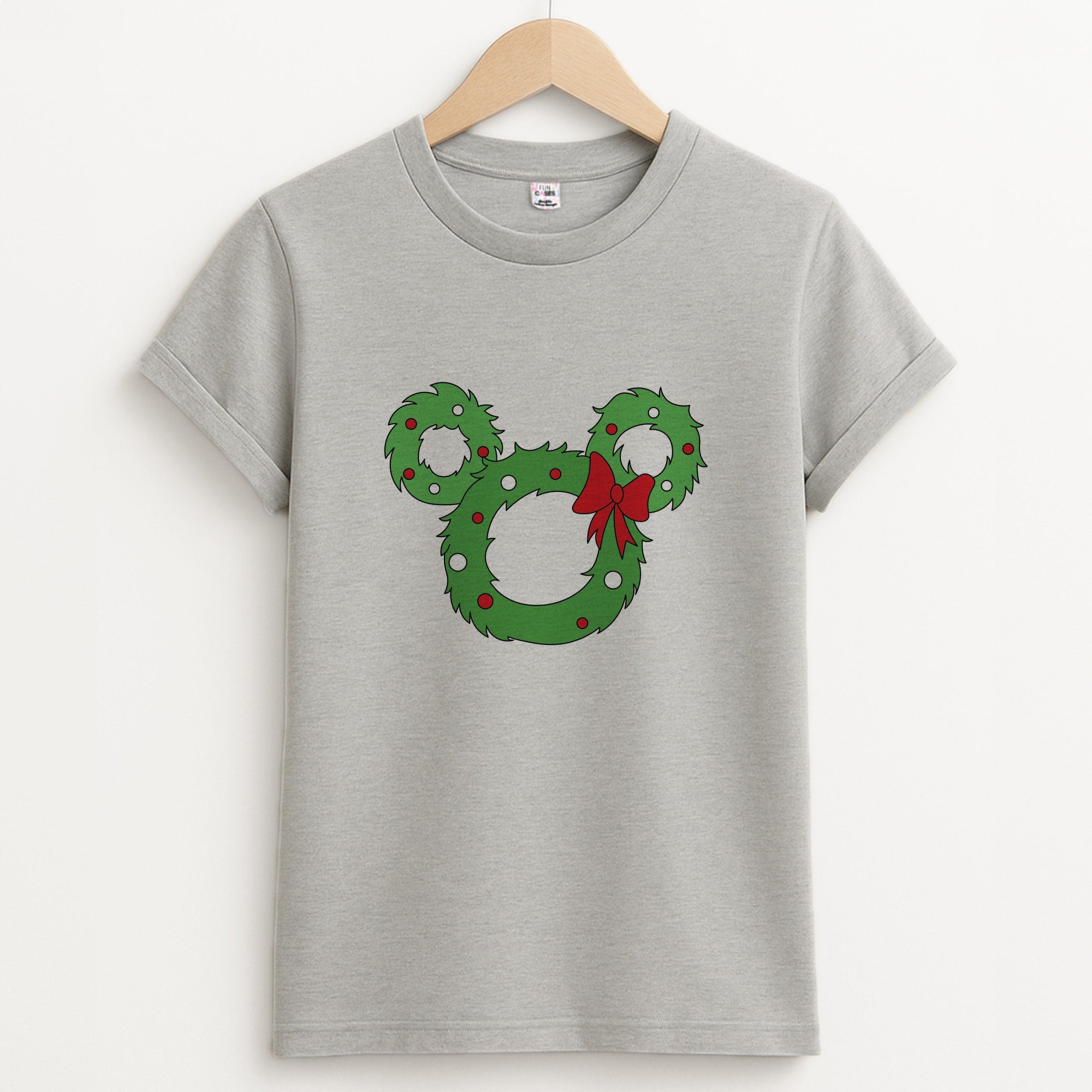 Mickey Reef Unisex Grey T-Shirt