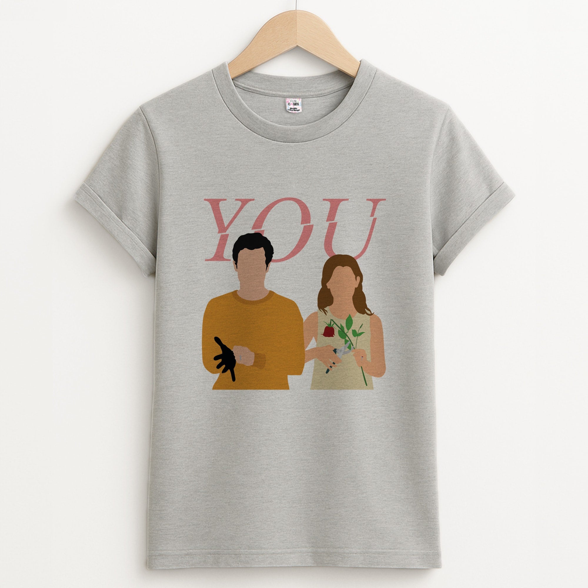 Love And Joe Unisex Grey T-Shirt