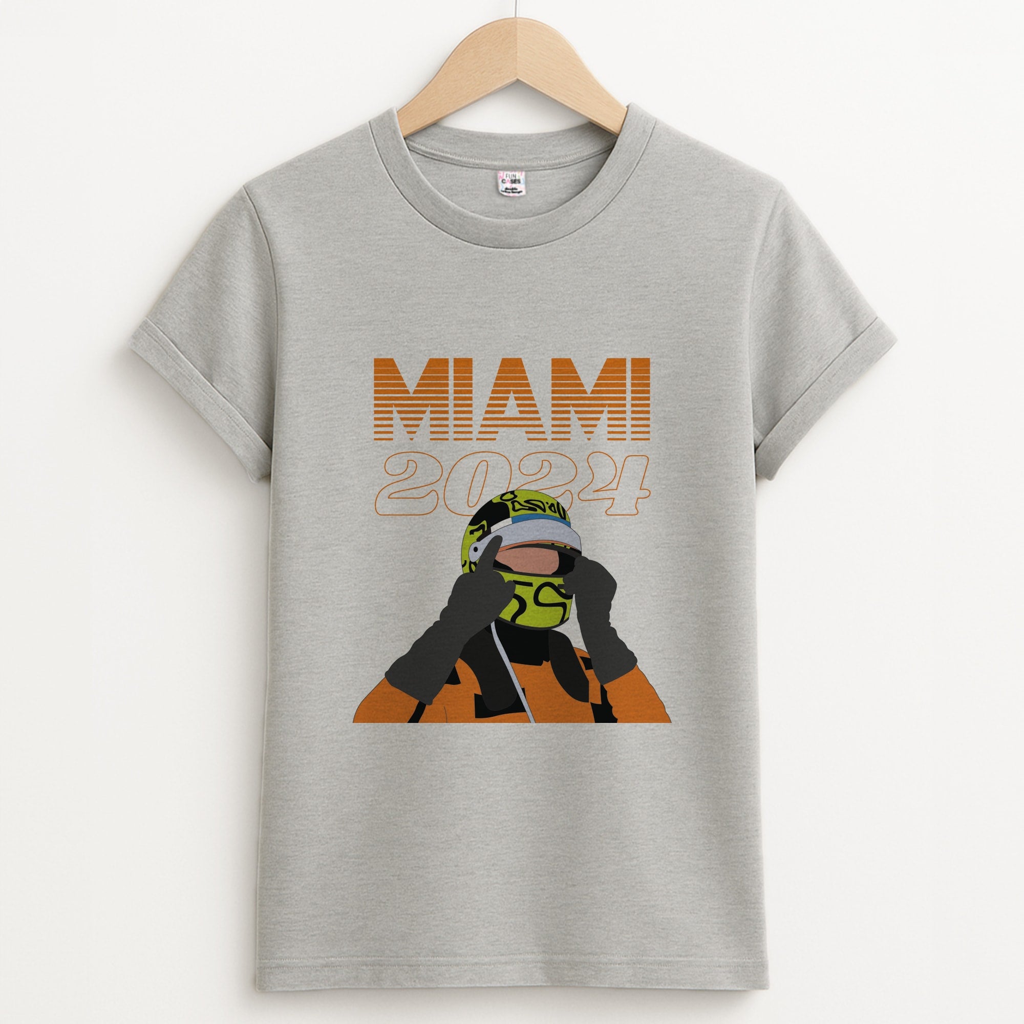 Miami 2024 Unisex Grey T-Shirt