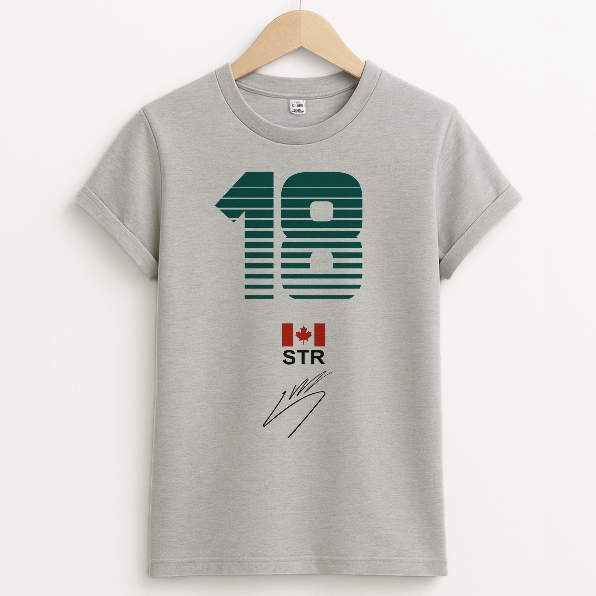 Stroll - F1 Unisex Grey T-Shirt