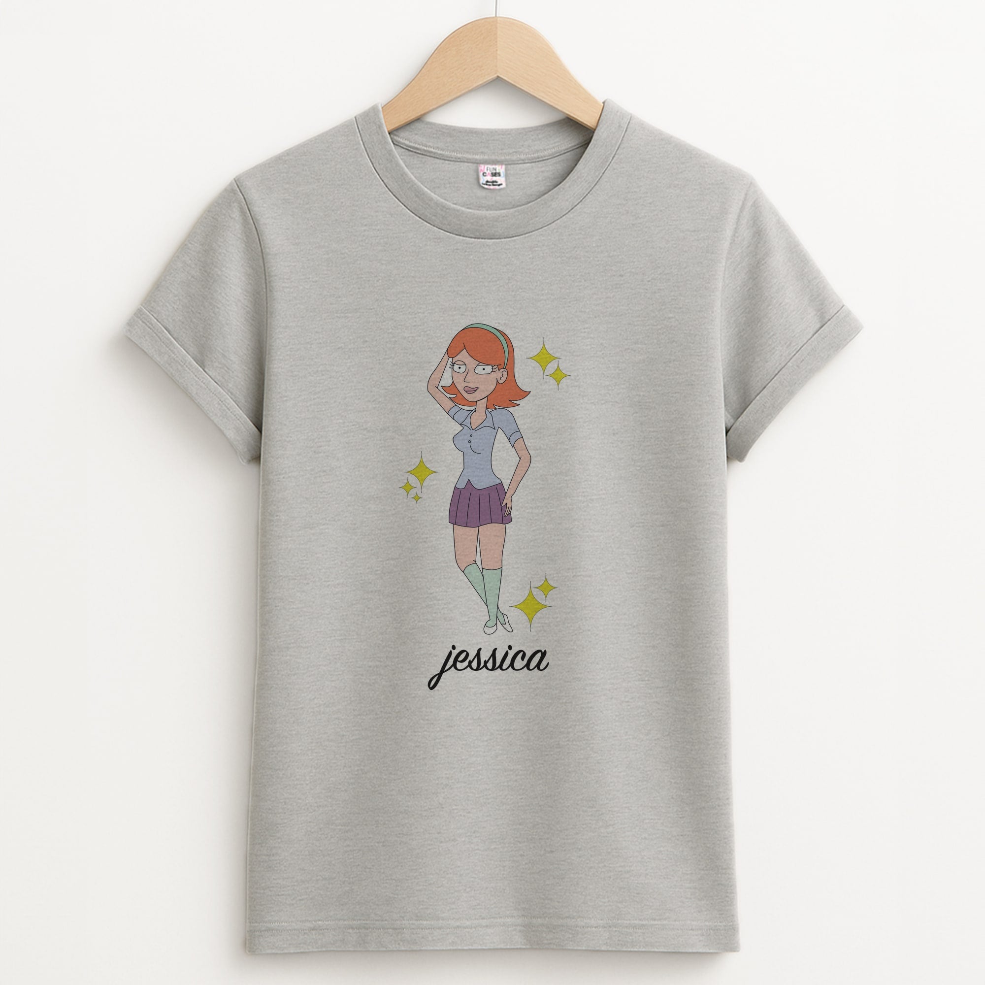 Jessica - RAM Unisex Grey T-Shirt