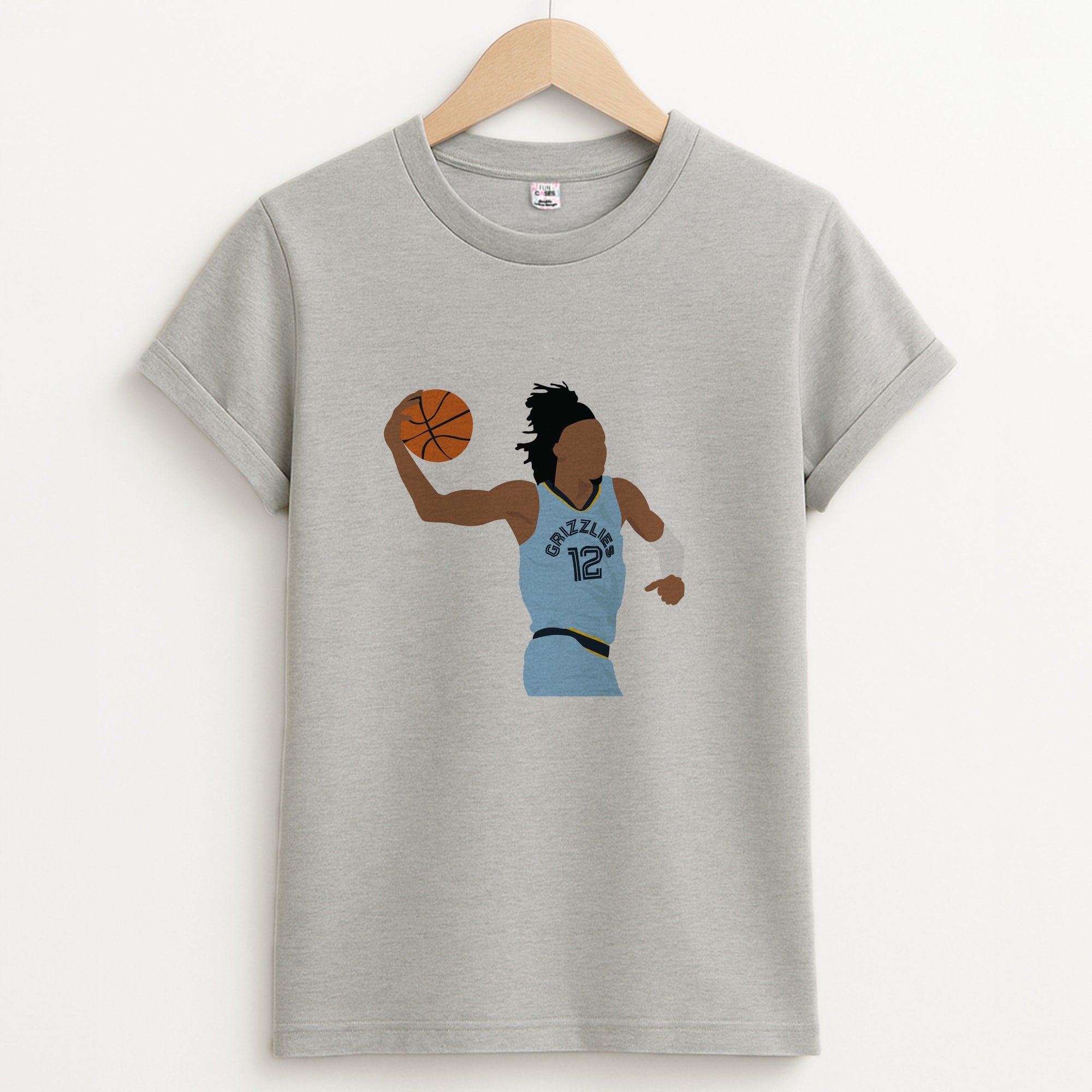 Morant - Basketball Unisex Grey T-Shirt