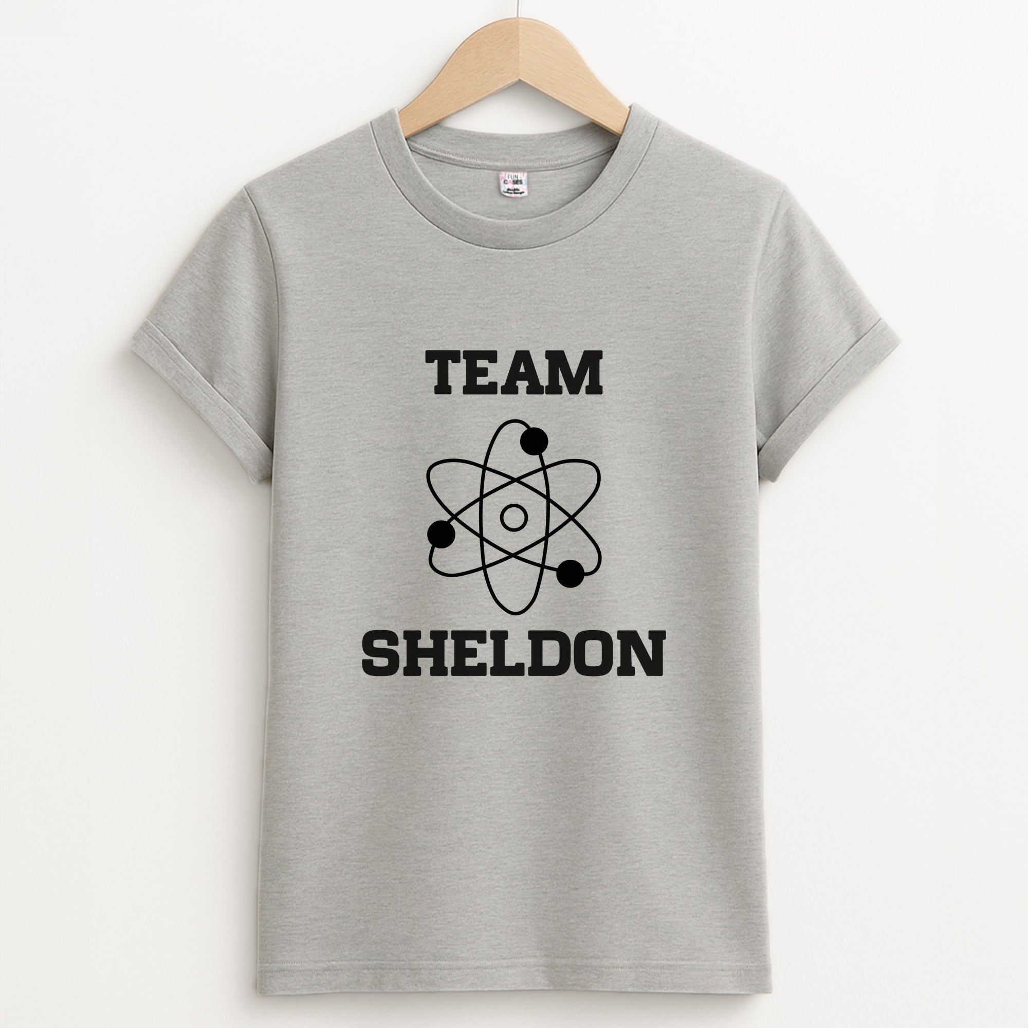 Team Sheldon - Sheldon Unisex Grey T-Shirt