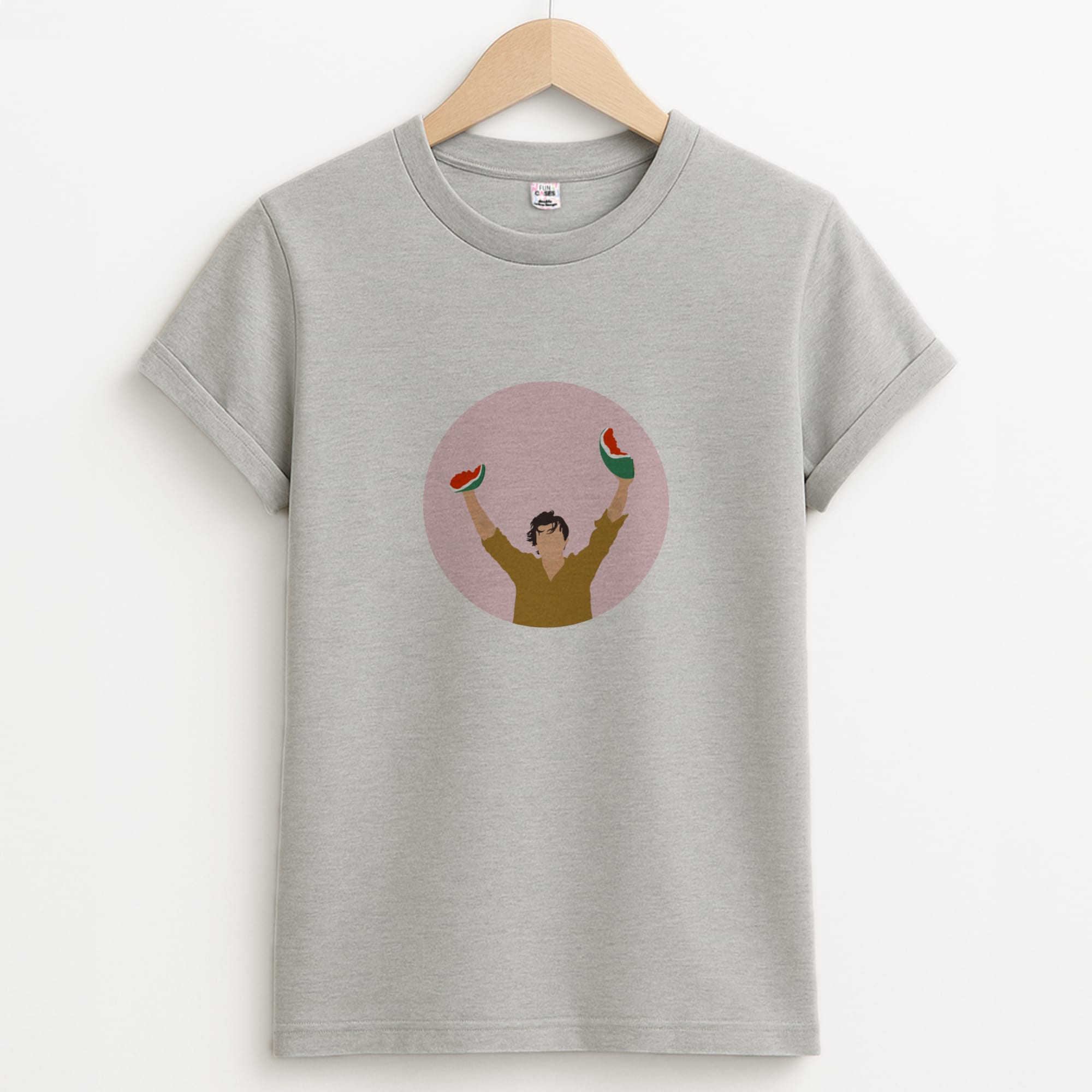 Watermelon Sugar - Harry Unisex Grey T-Shirt