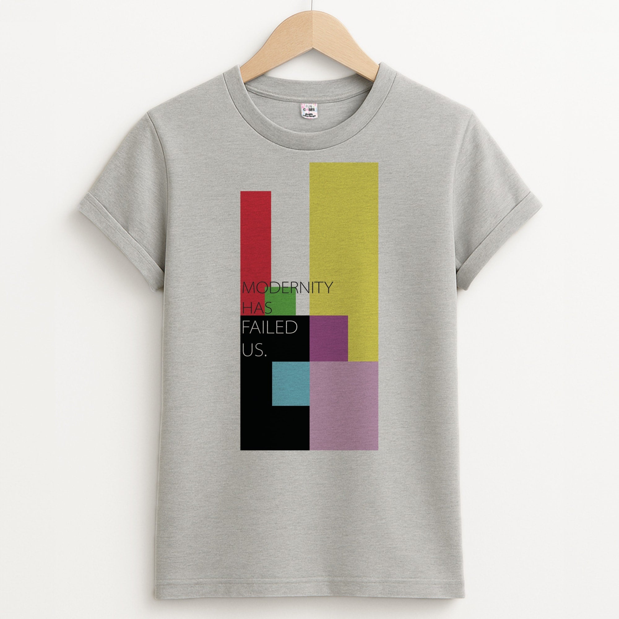 Modernity Has Failed Us - The 1975 Unisex Grey T-Shirt