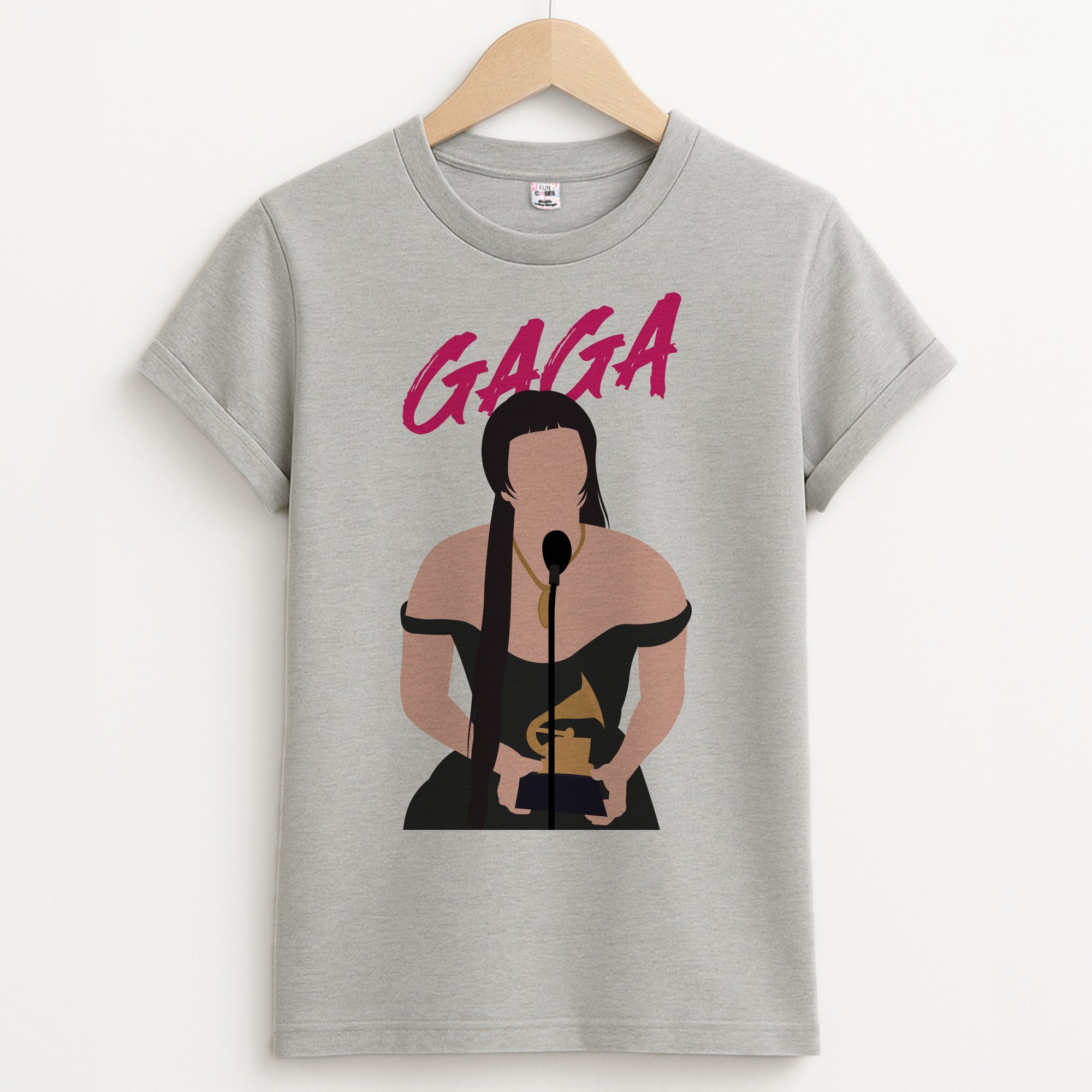 Gaga Award Unisex Grey T-Shirt