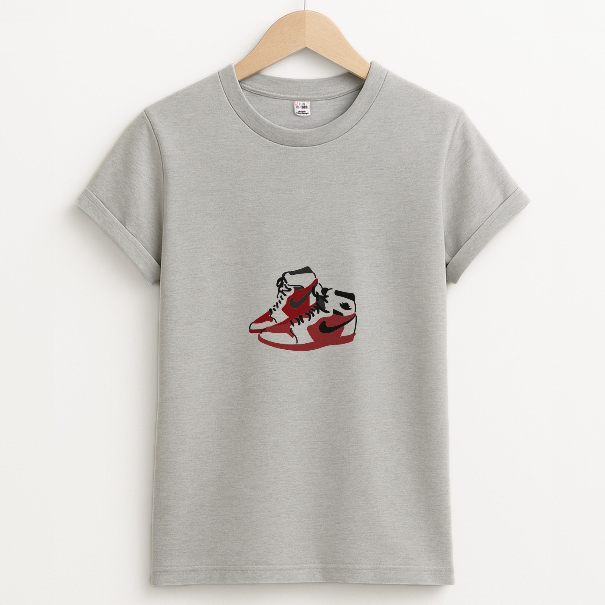 Jordans - Basketball Unisex Grey T-Shirt