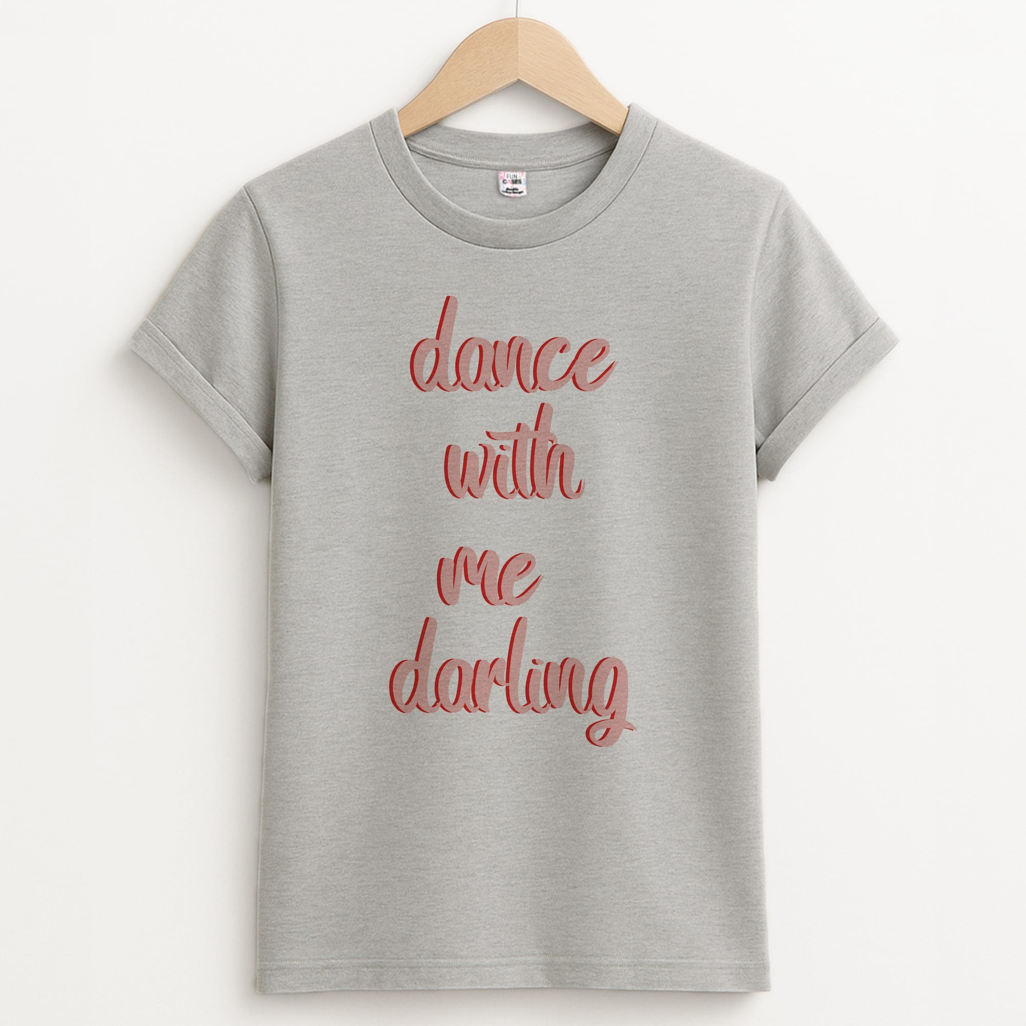 Dance With Me Darling - Fender Unisex Grey T-Shirt