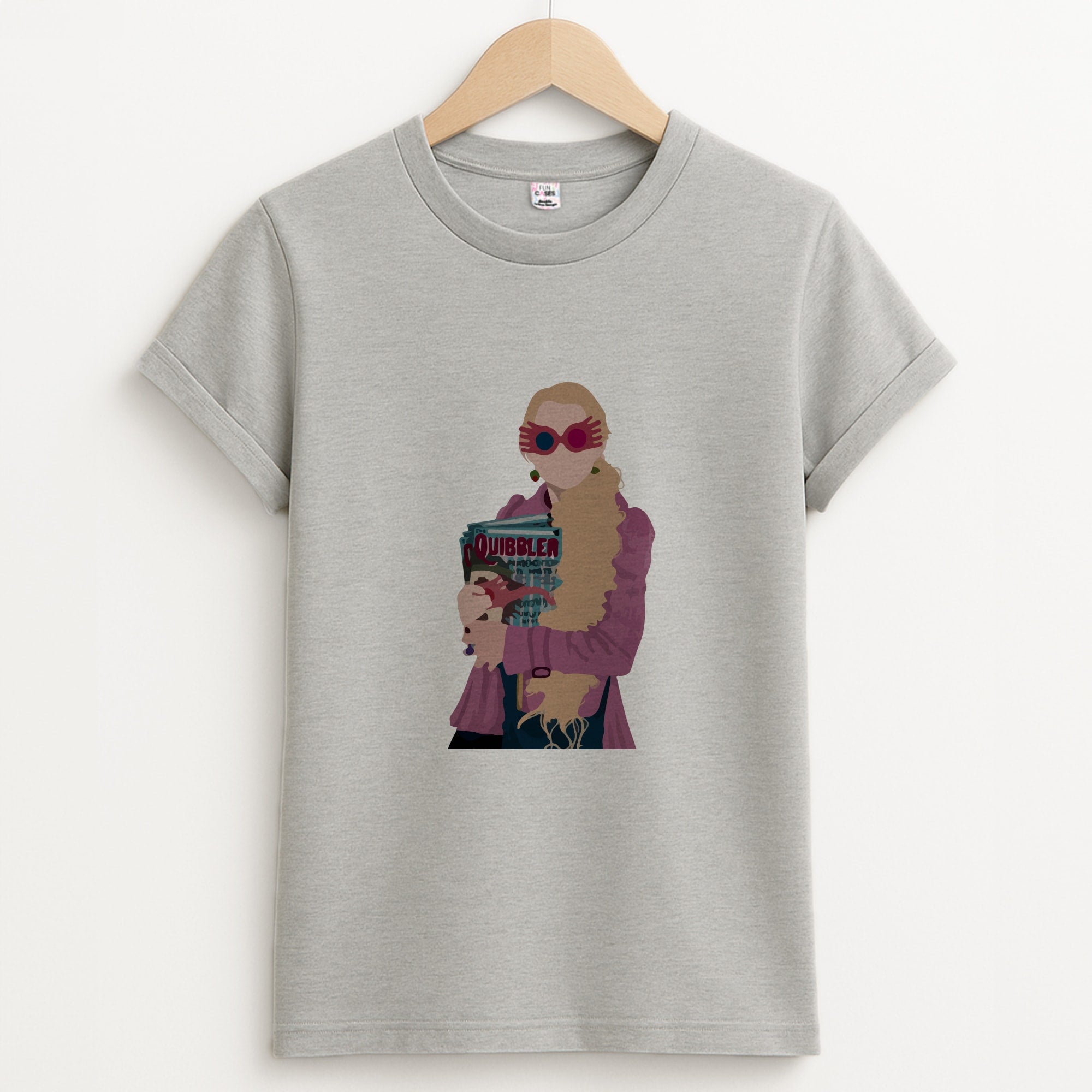 Luna Unisex Grey T-Shirt
