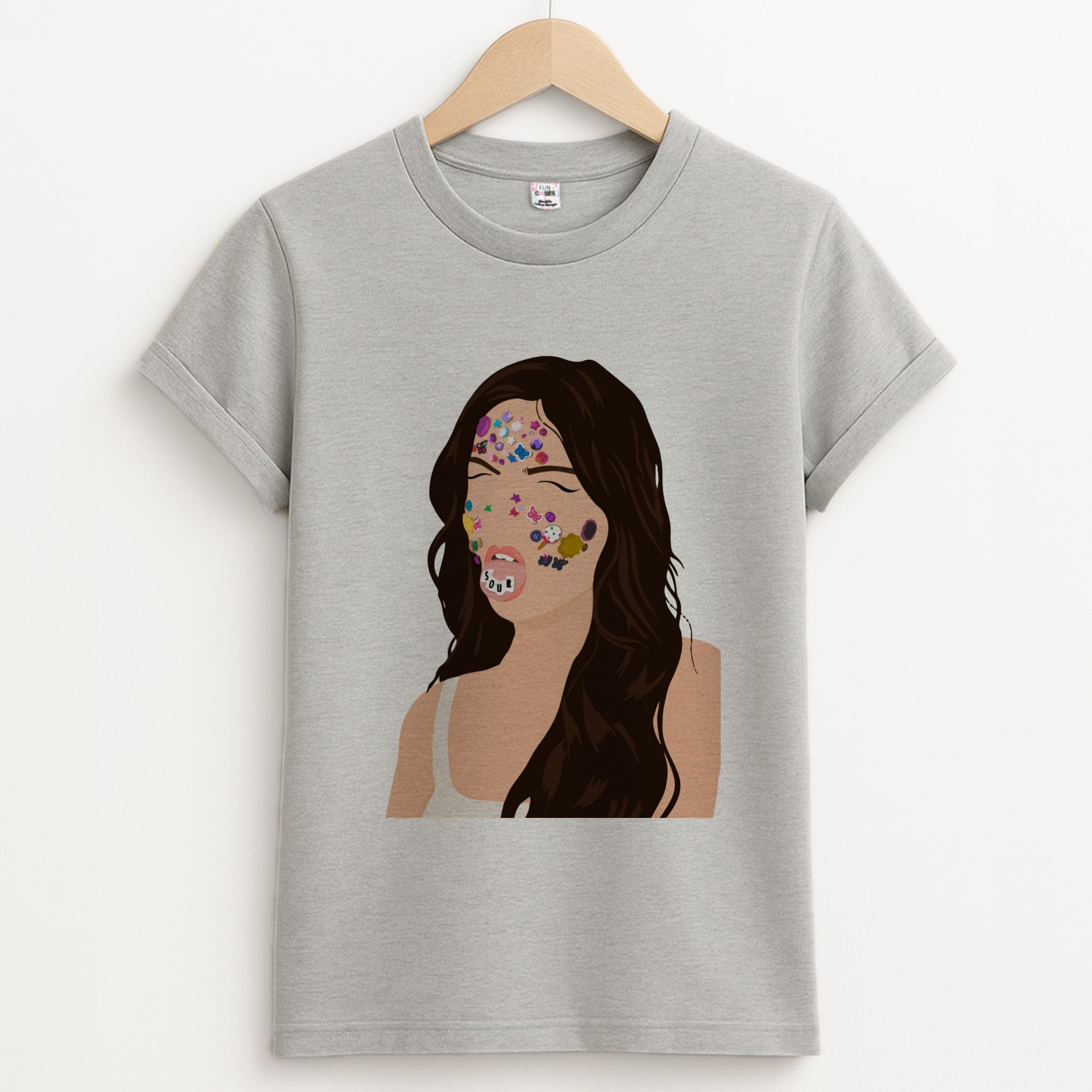 Sour - Olivia Unisex Grey T-Shirt