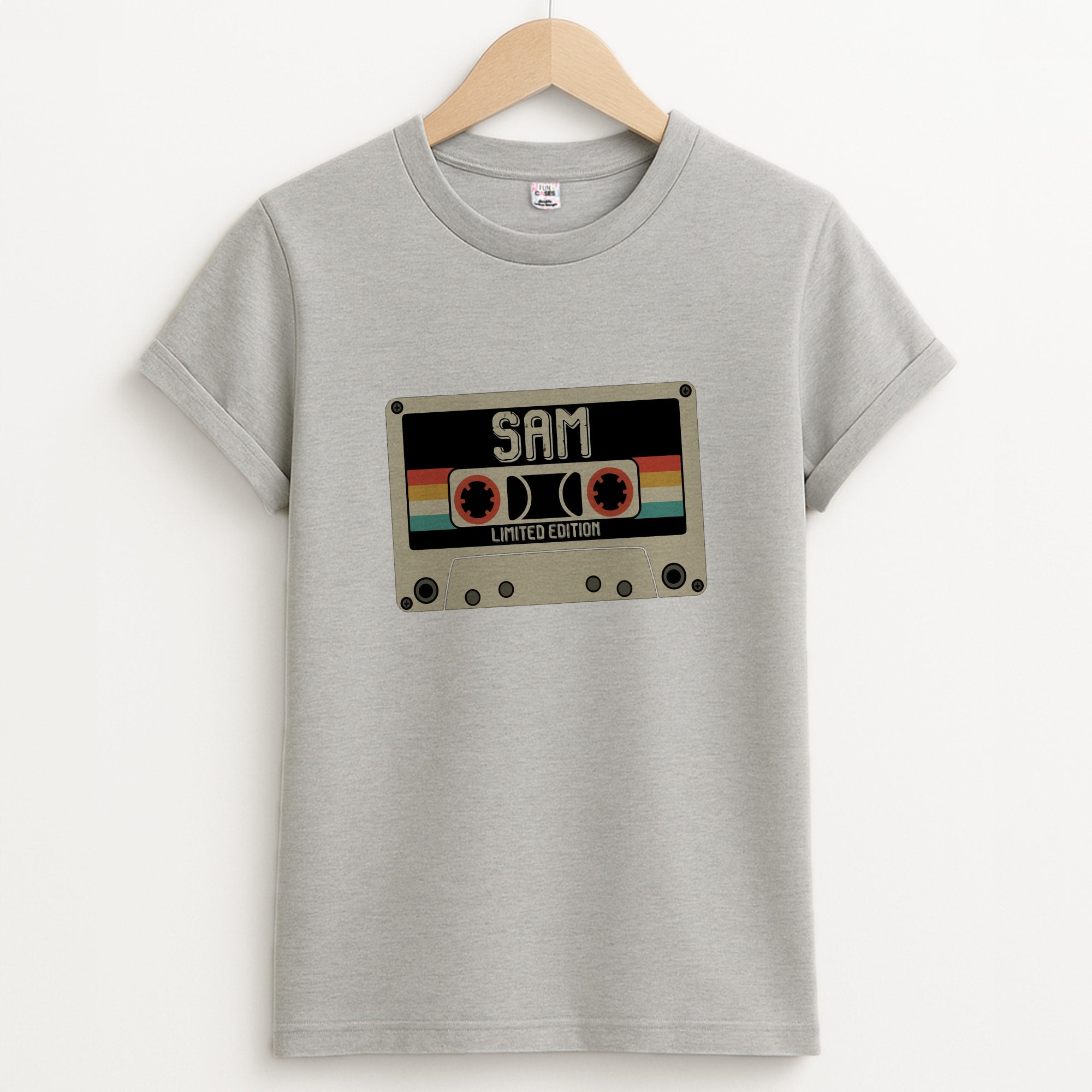 Cassette Tape - Fender Unisex Grey T-Shirt