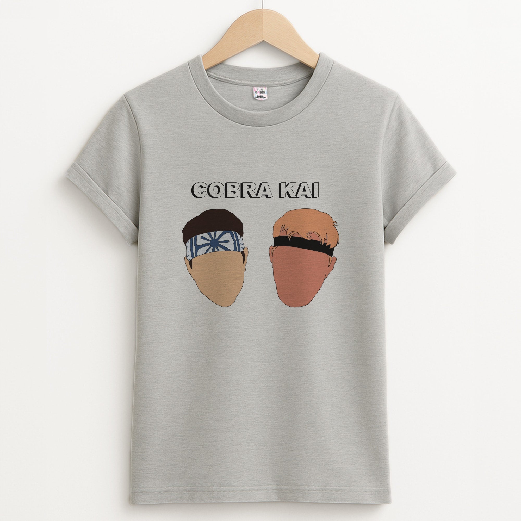 Johnny And LaRusso Unisex Grey T-Shirt