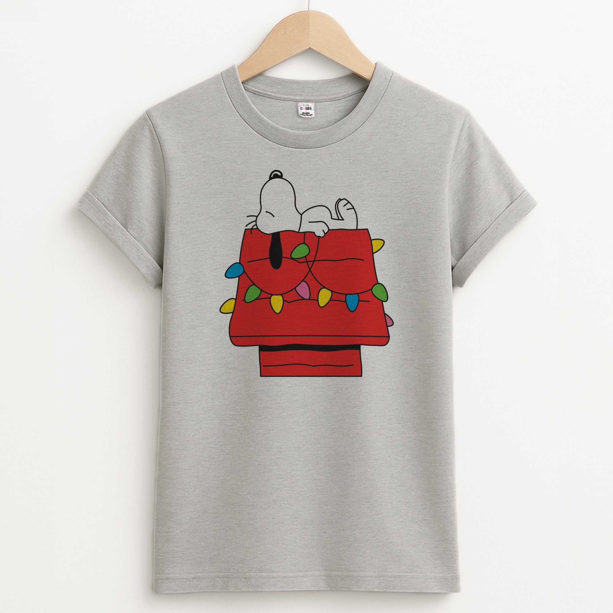 Cartoon Beagle Fairylights T-Shirt