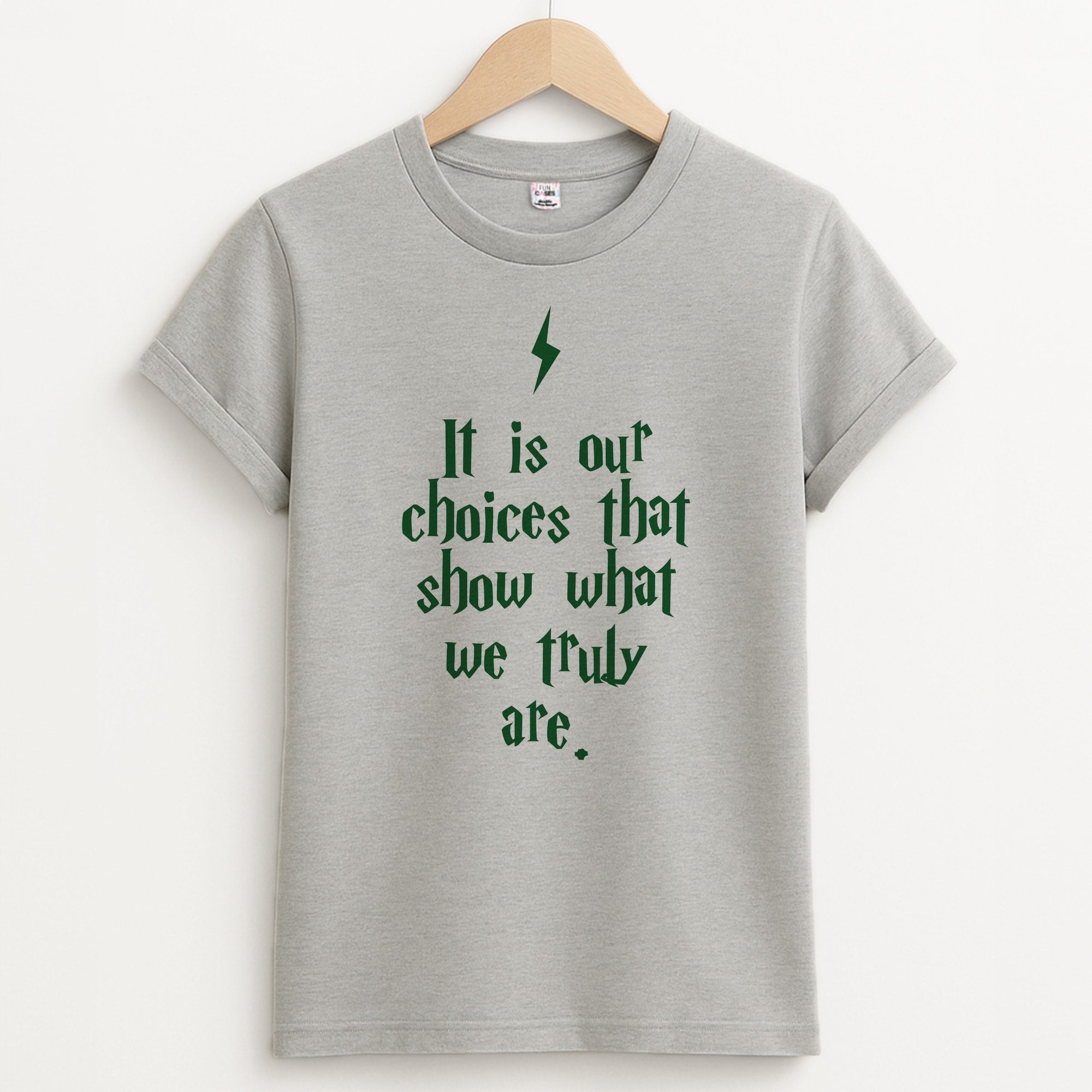 It Is Our Choices Unisex Grey T-Shirt