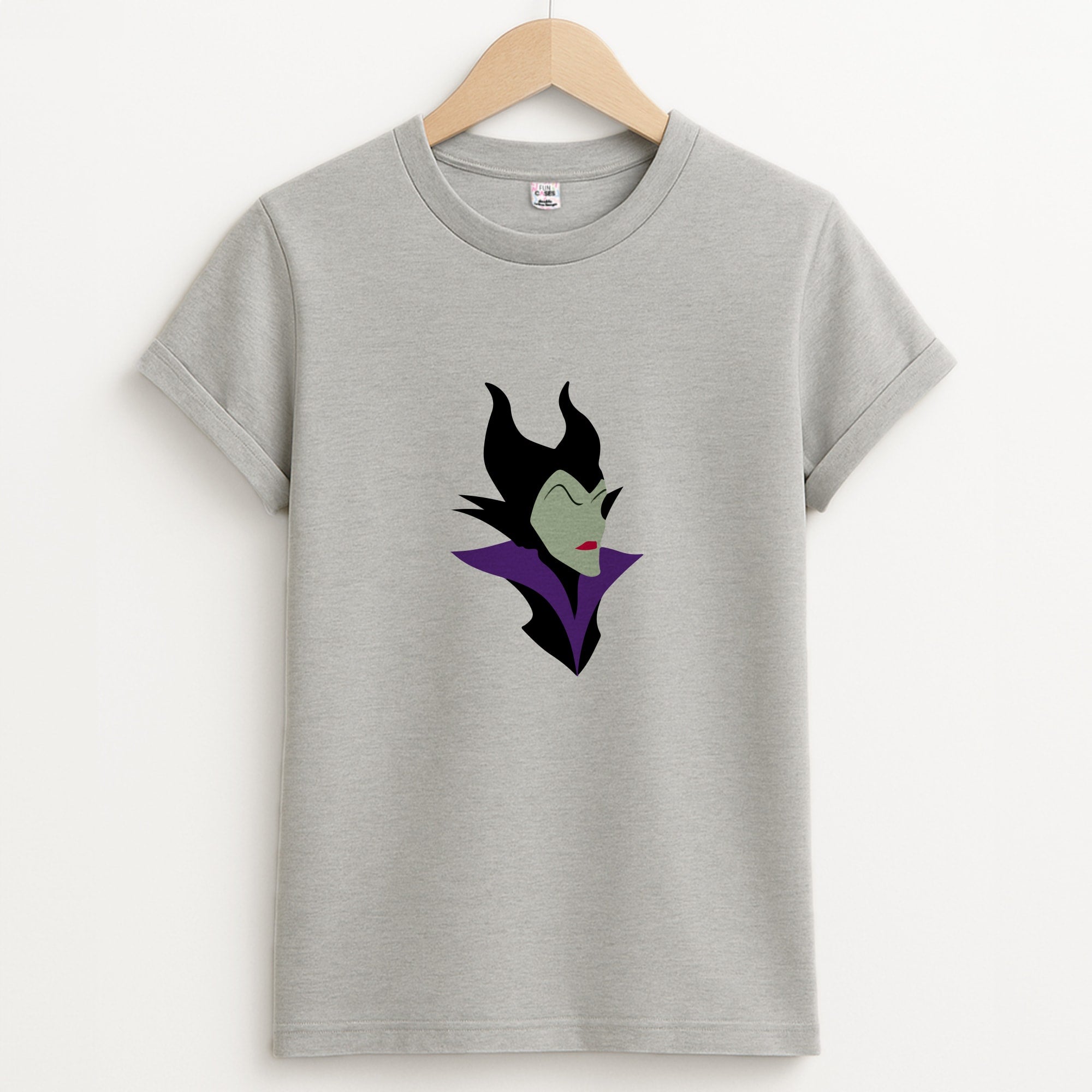 Maleficent Unisex Grey T-Shirt