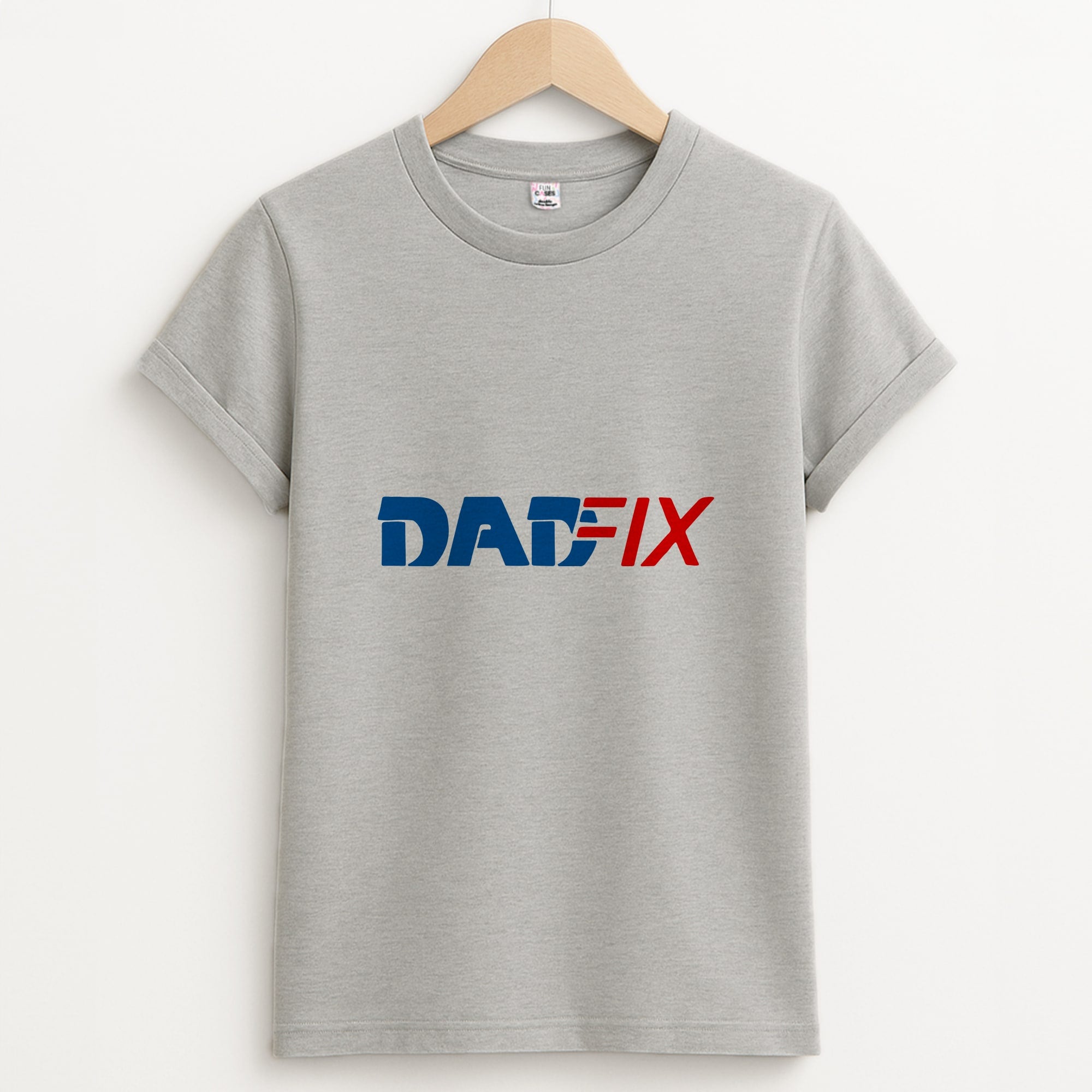 DadFix - Father's Day Unisex Grey T-Shirt