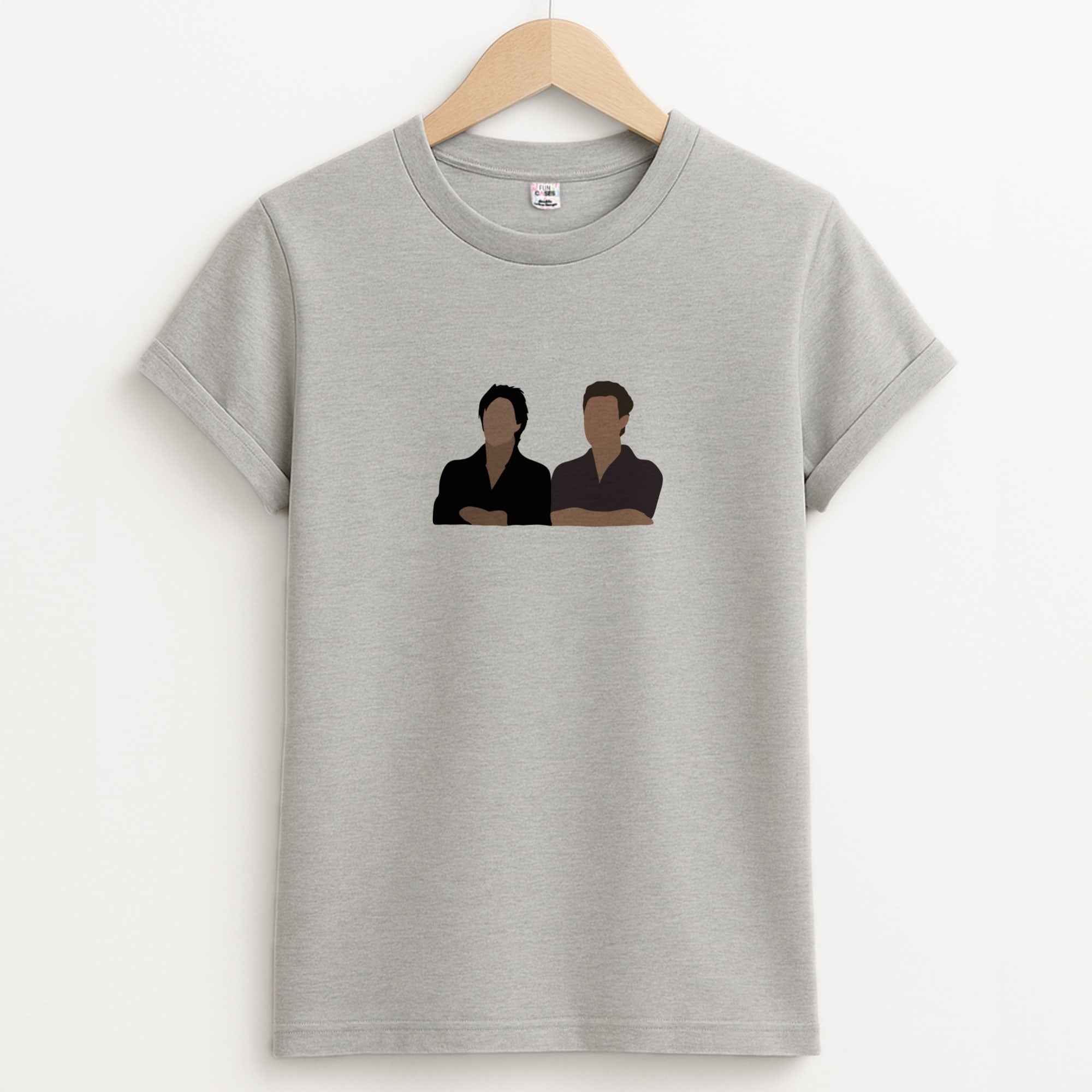 Salvatore Cartoons - VD Unisex Grey T-Shirt