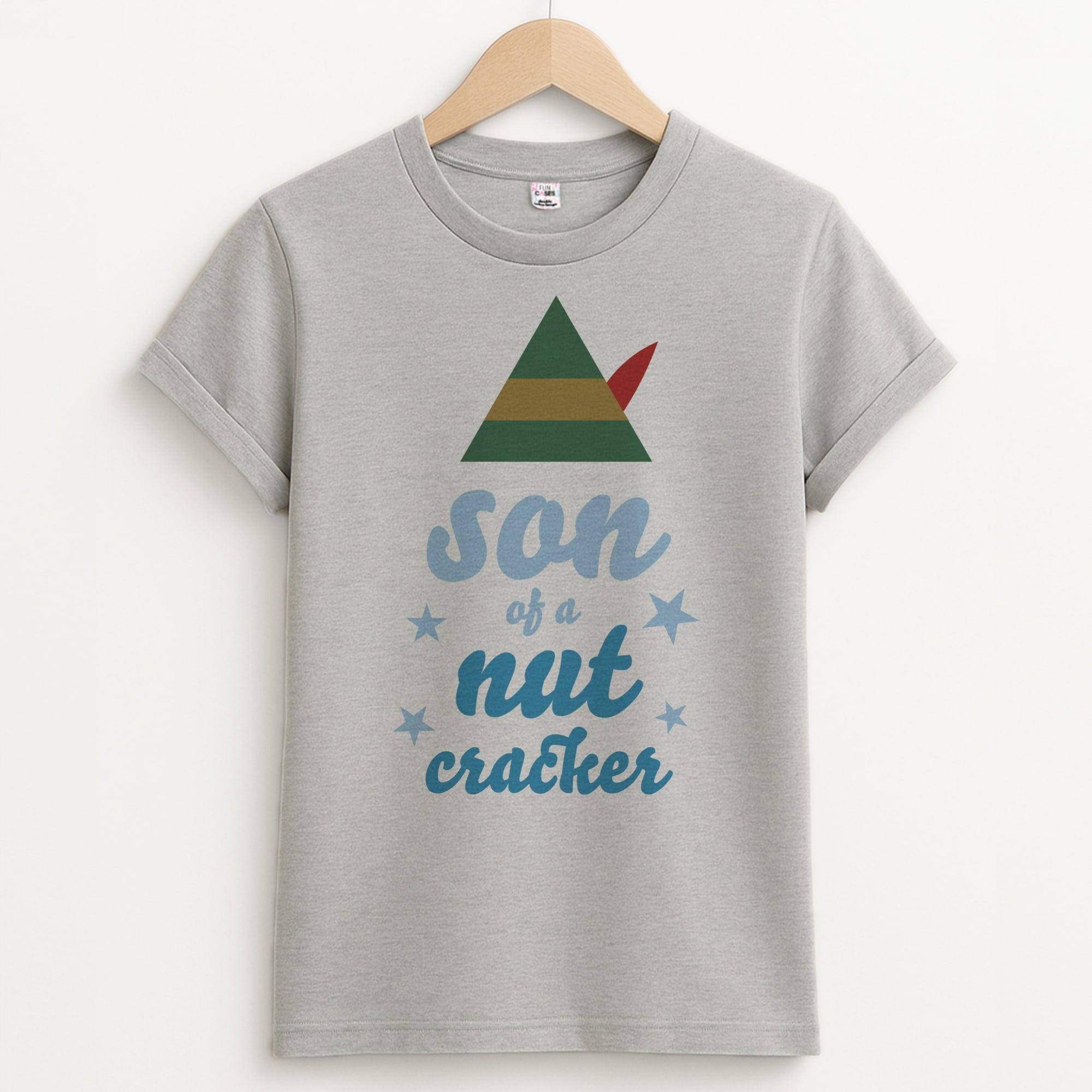 Son Of A Nut Cracker - Elf Unisex Grey T-Shirt