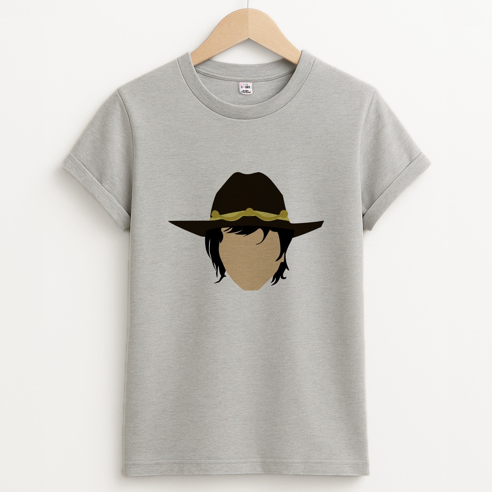 Carl Grimes - TWD Unisex Grey T-Shirt