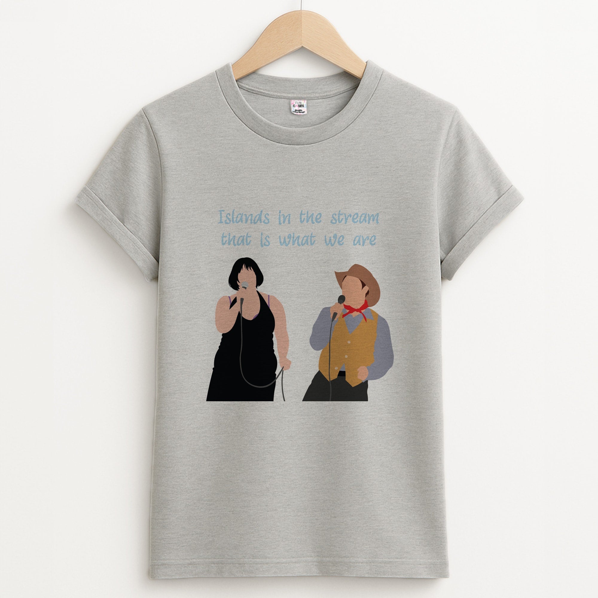 Singing Unisex Grey T-Shirt