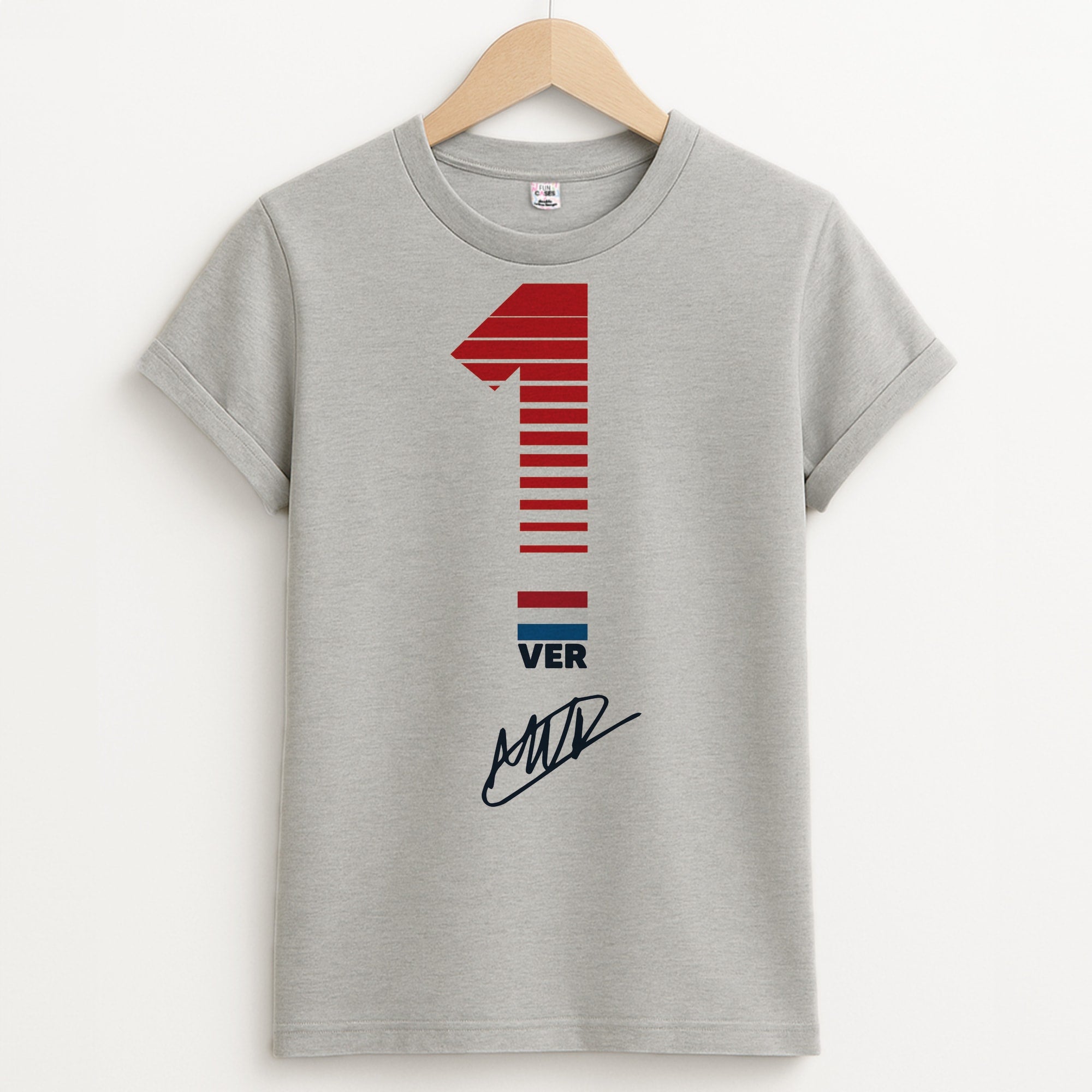 Verstappen - F1 Unisex Grey T-Shirt