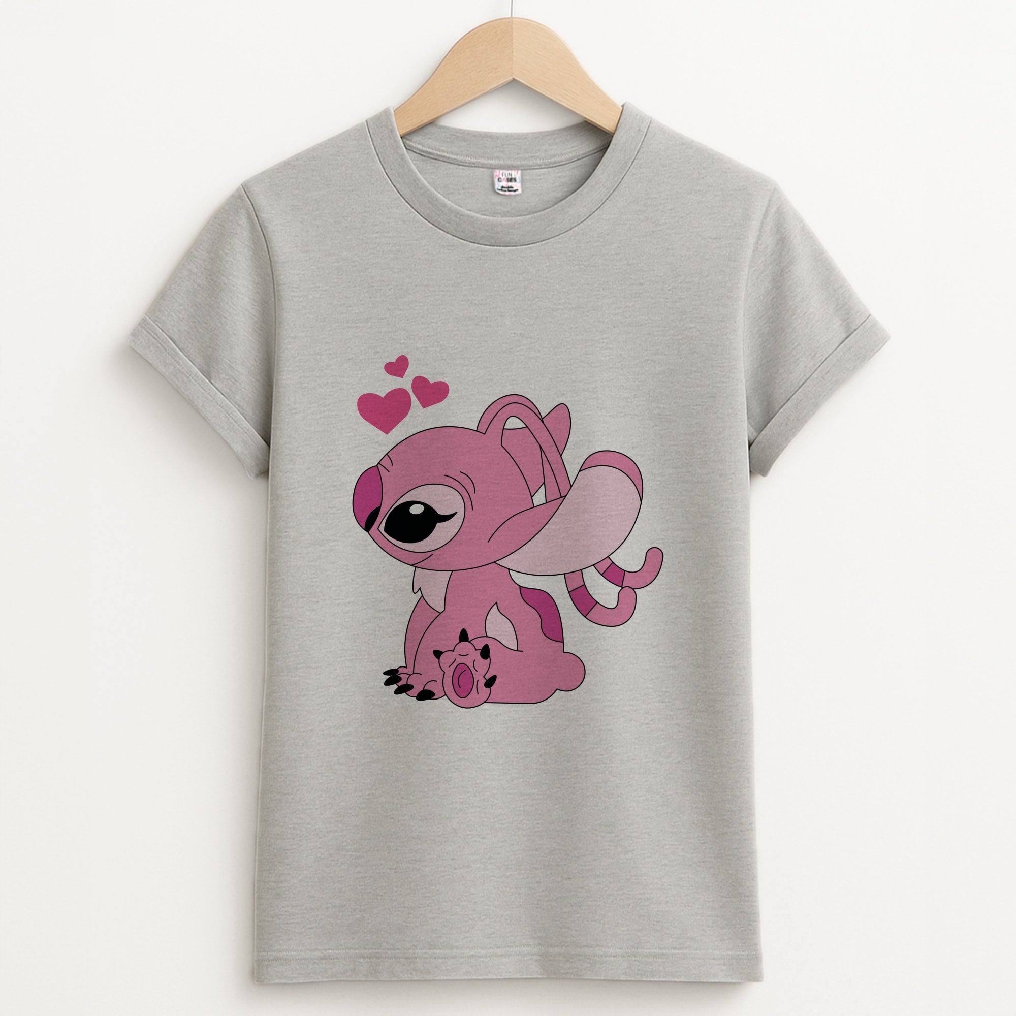 Angel Valentine's Unisex Grey T-Shirt