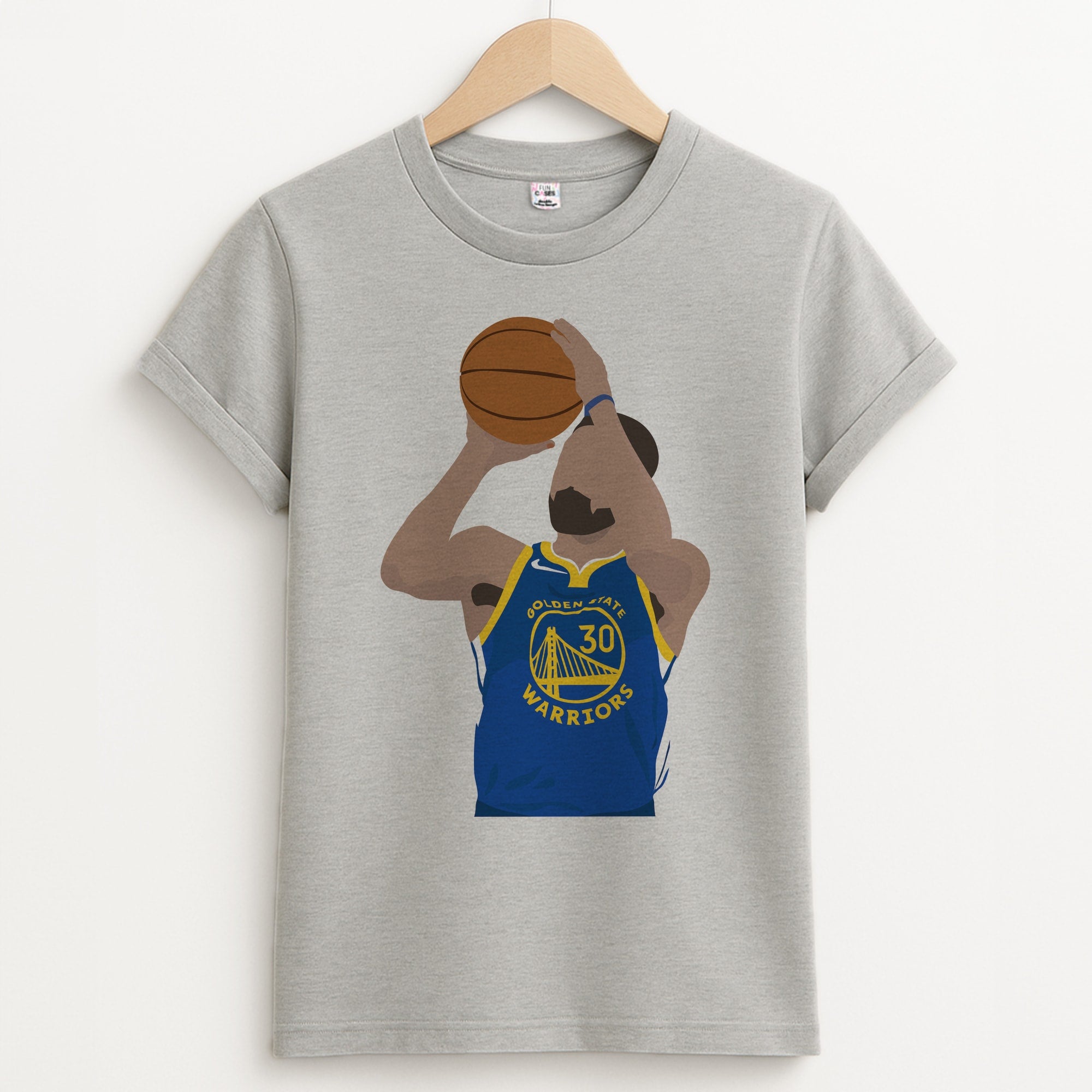 Curry - Basketball Unisex Grey T-Shirt
