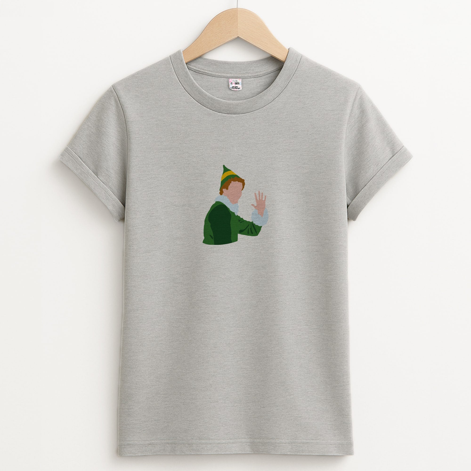 Wave - Elf Unisex Grey T-Shirt