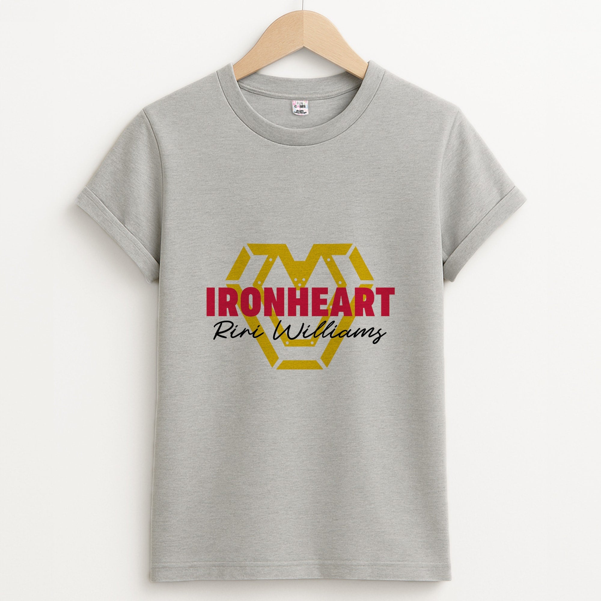 Riri Willias - Ironheart Grey Unisex T-Shirt