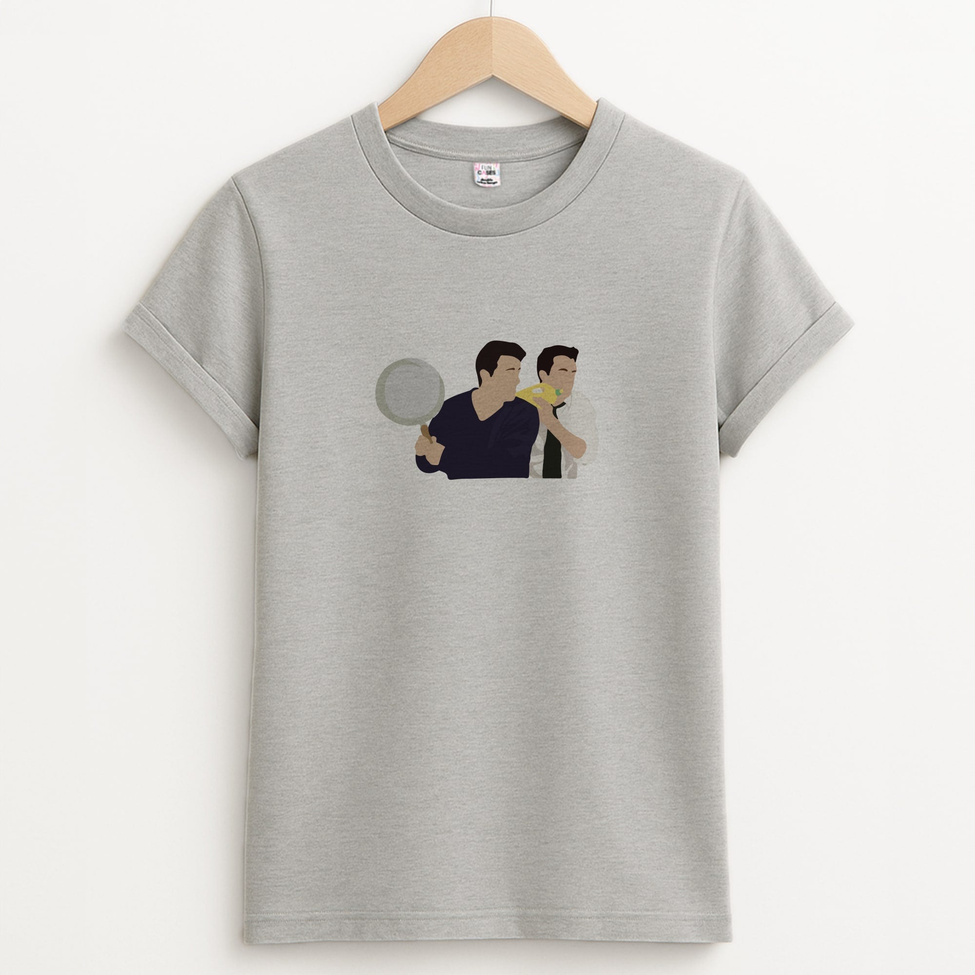 Saucepan Unisex Grey T-Shirt
