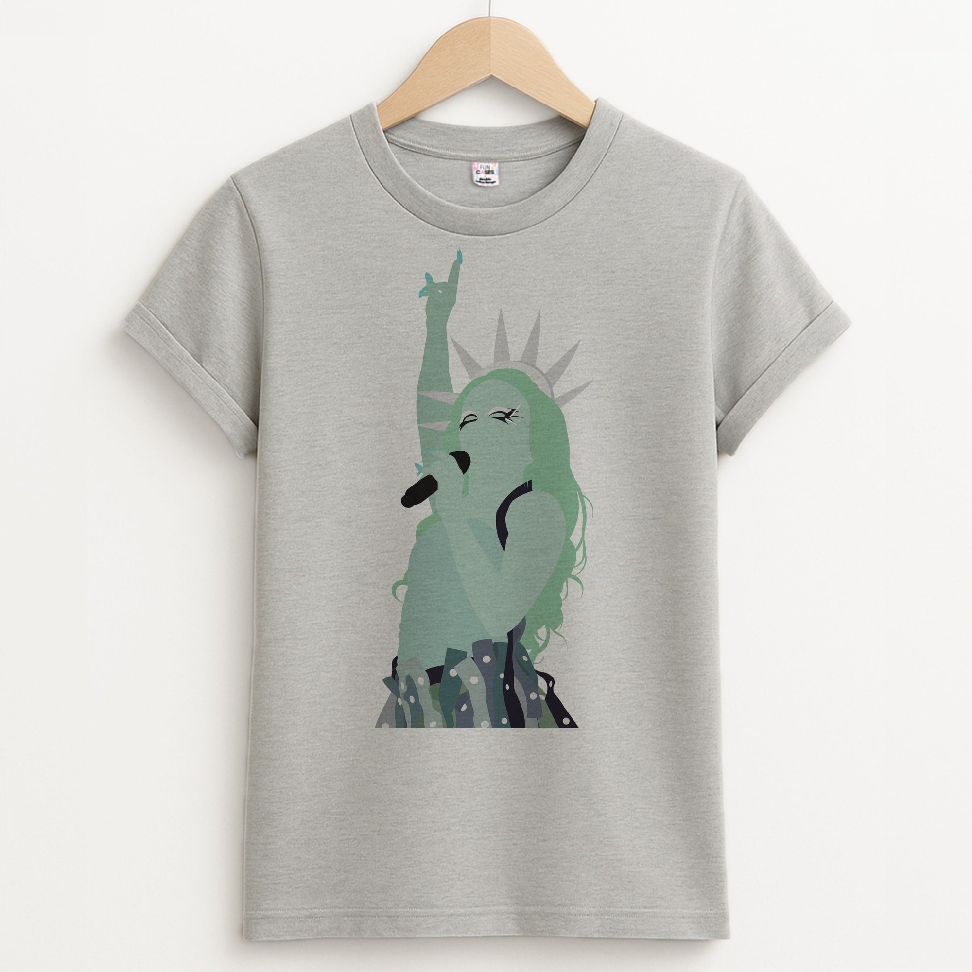 I'd Have To Stop The World Unisex Grey T-Shirt