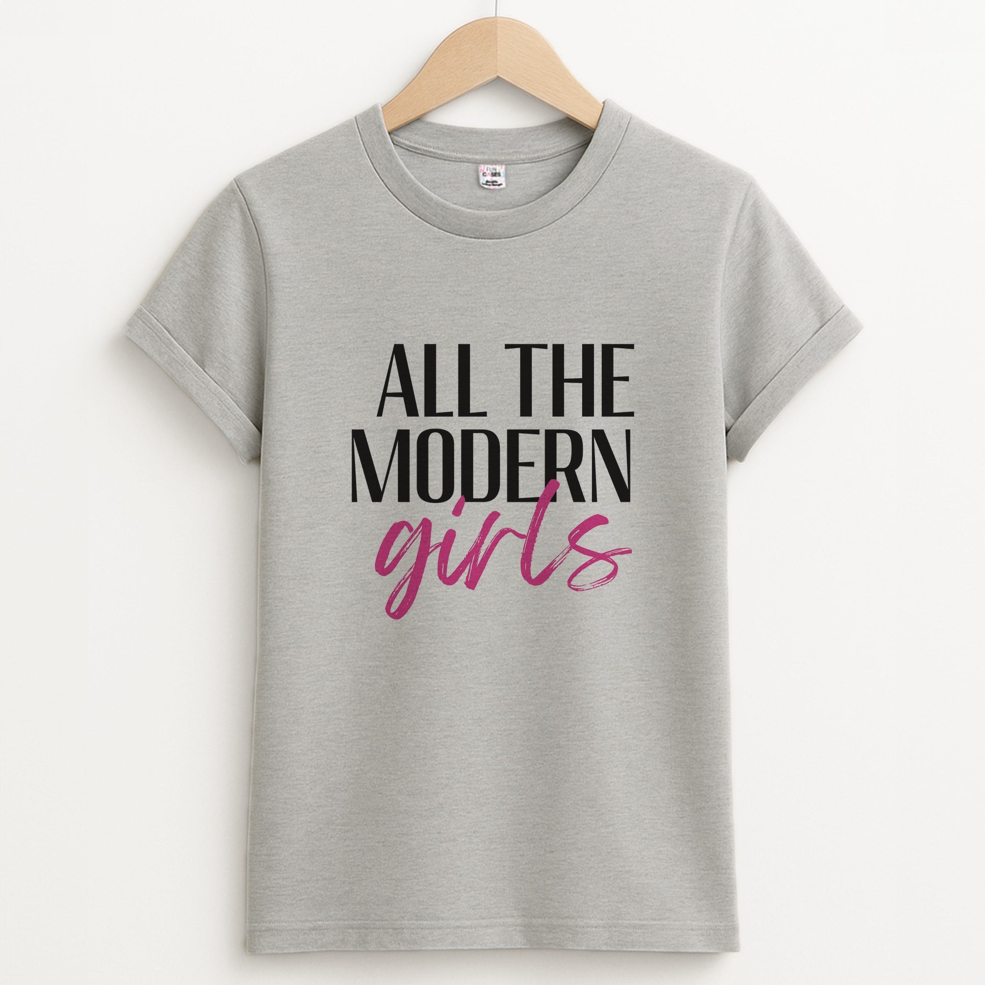 All The Modern Girls - Festival Unisex Grey T-Shirt