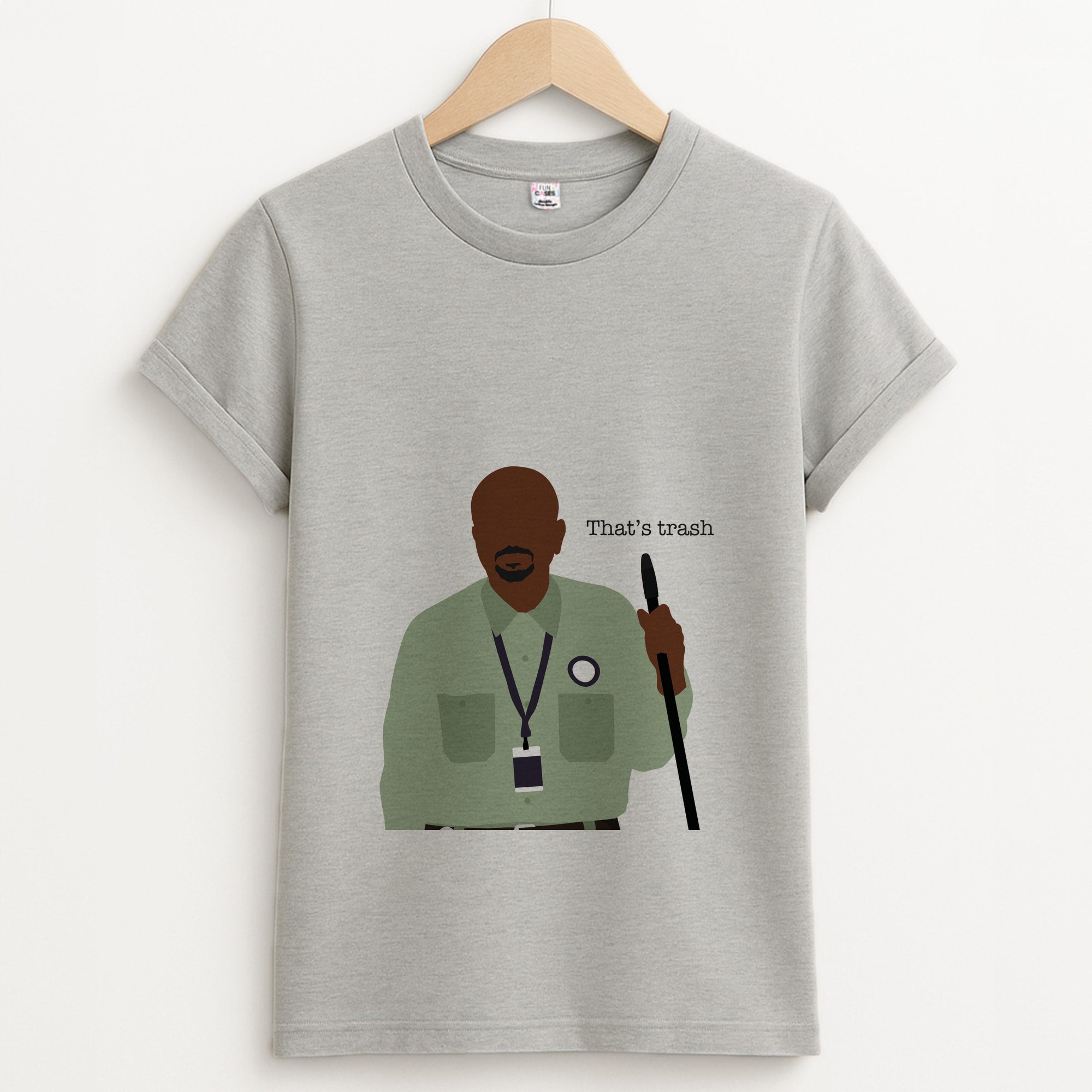 That's Trash Unisex Grey T-Shirt