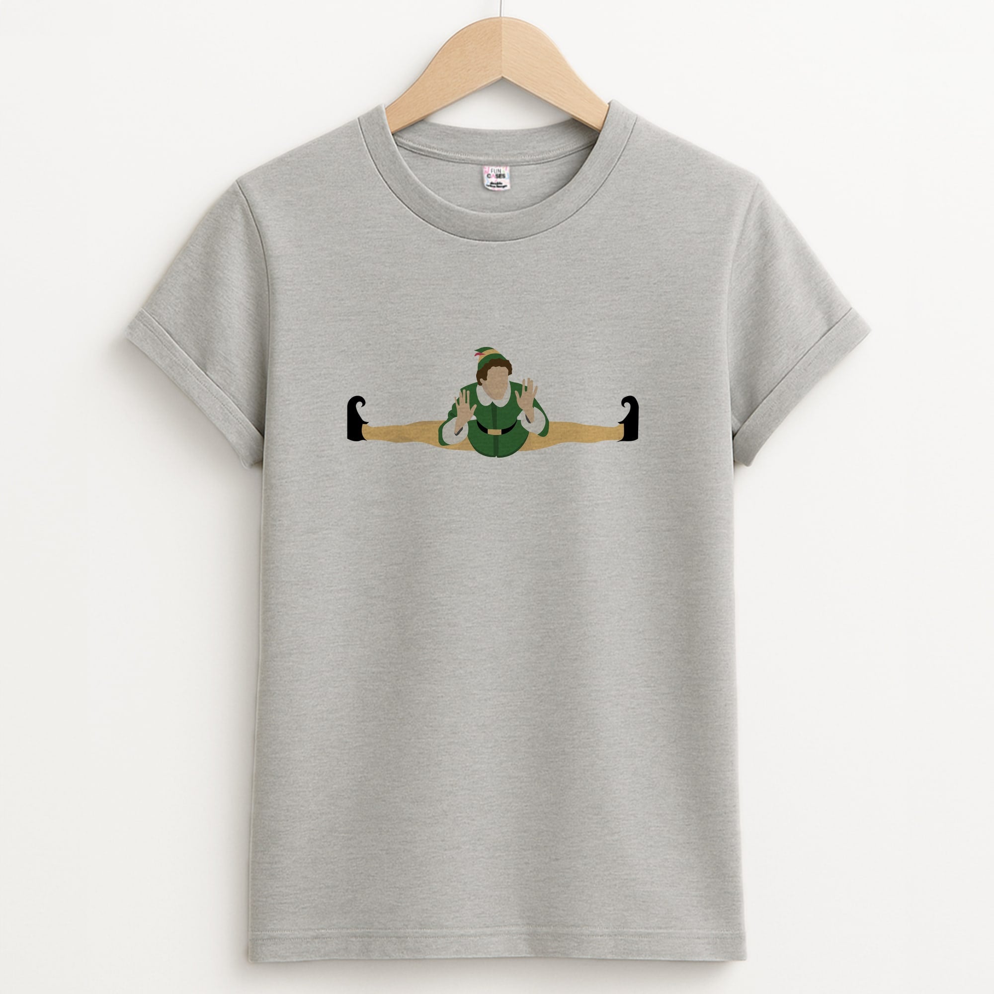 Splits - Elf Unisex Grey T-Shirt
