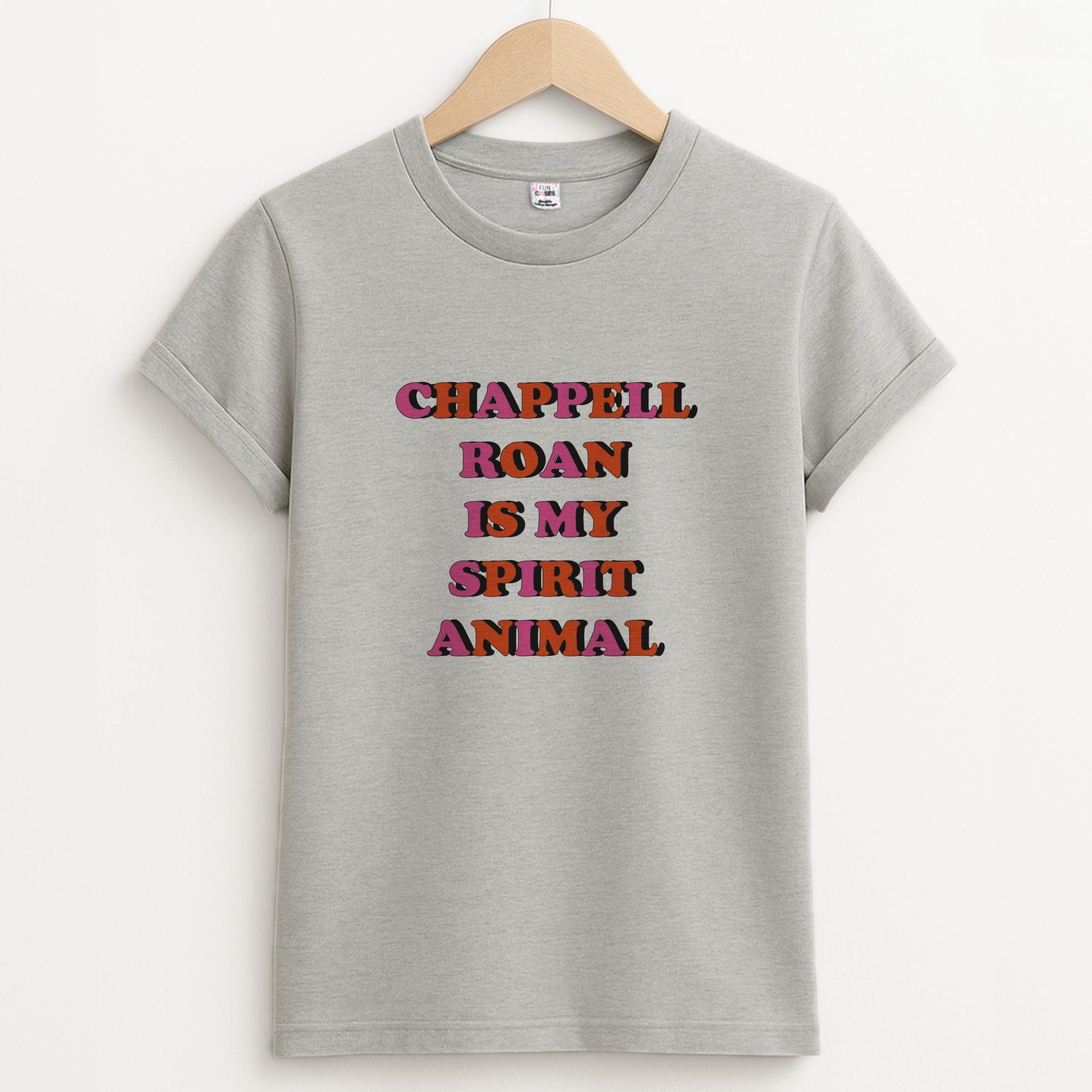 Chappell Is My Spirit Animal Unisex Grey T-Shirt