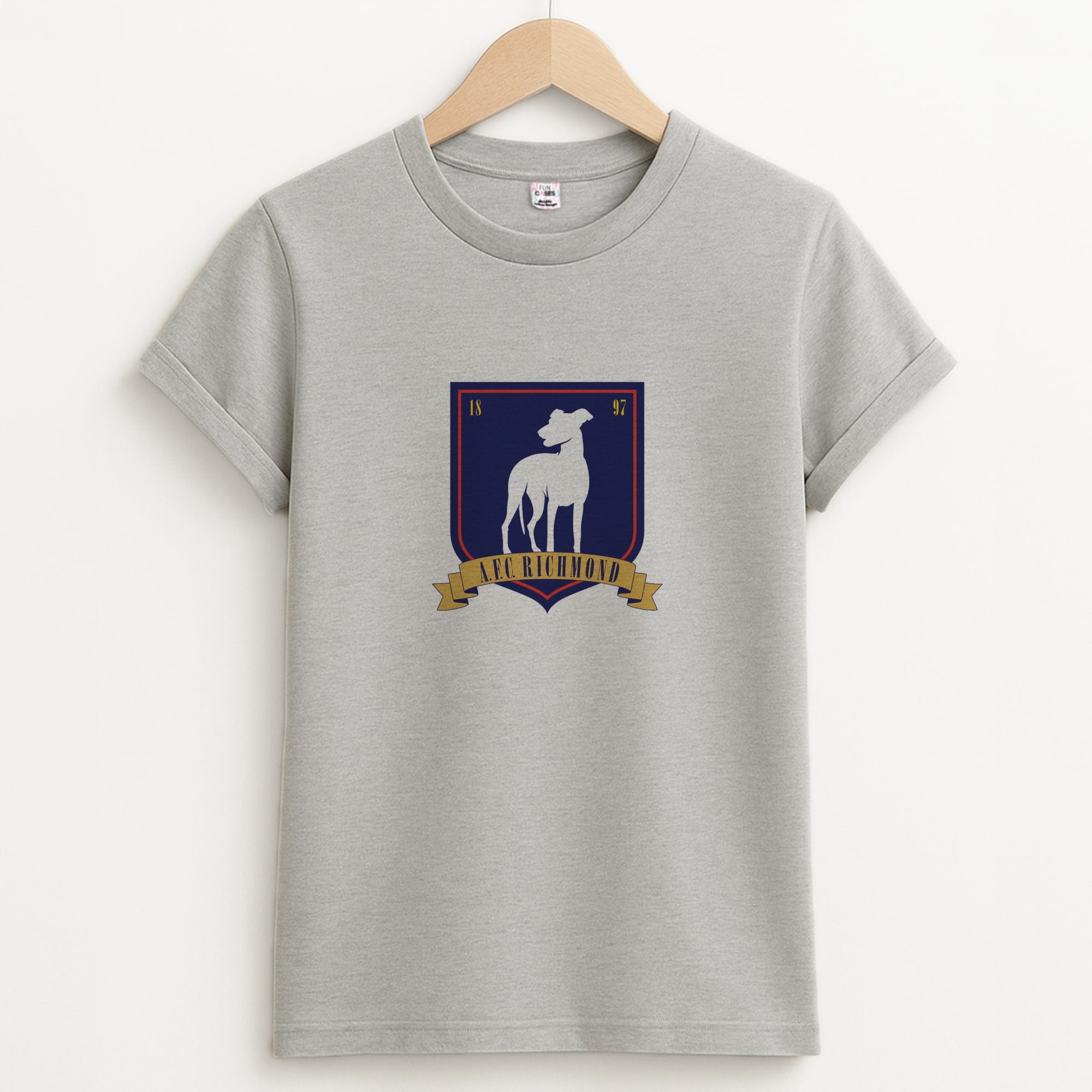 A.F.C Richmond Unisex Grey T-Shirt