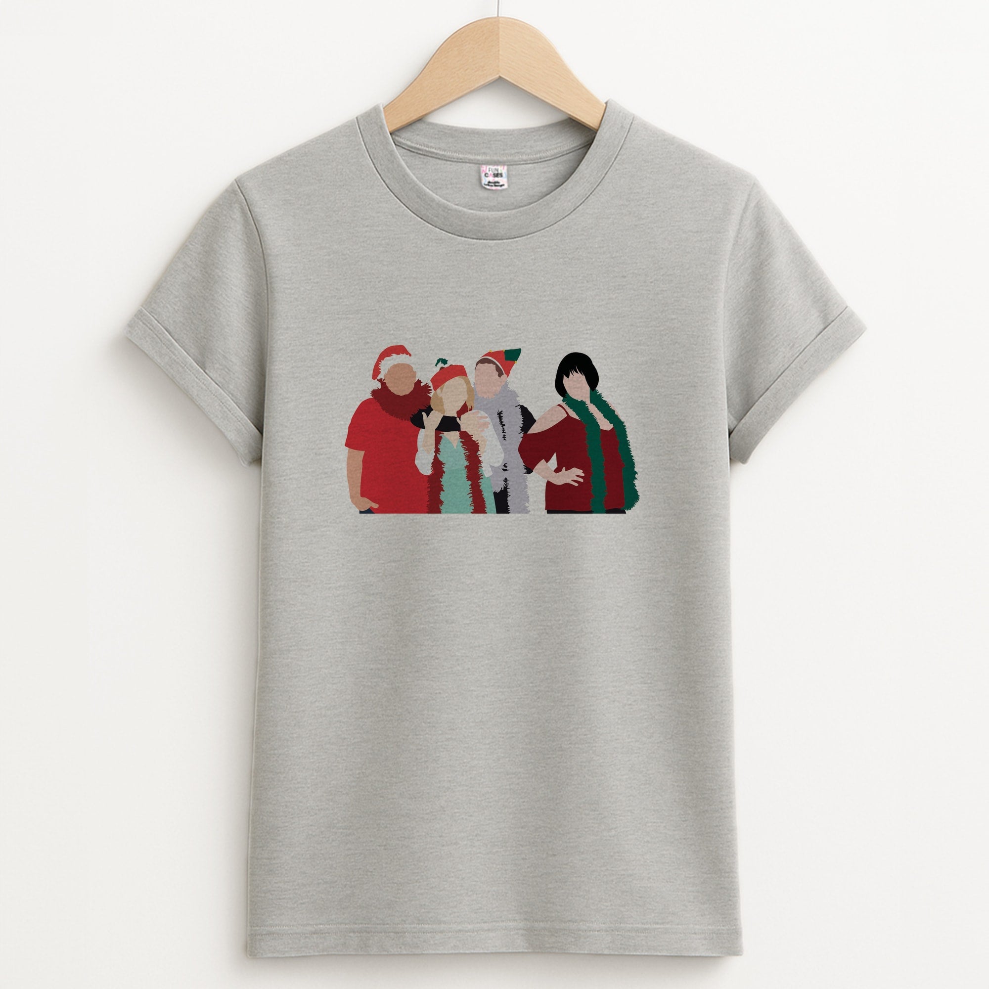Cast Unisex Grey T-Shirt