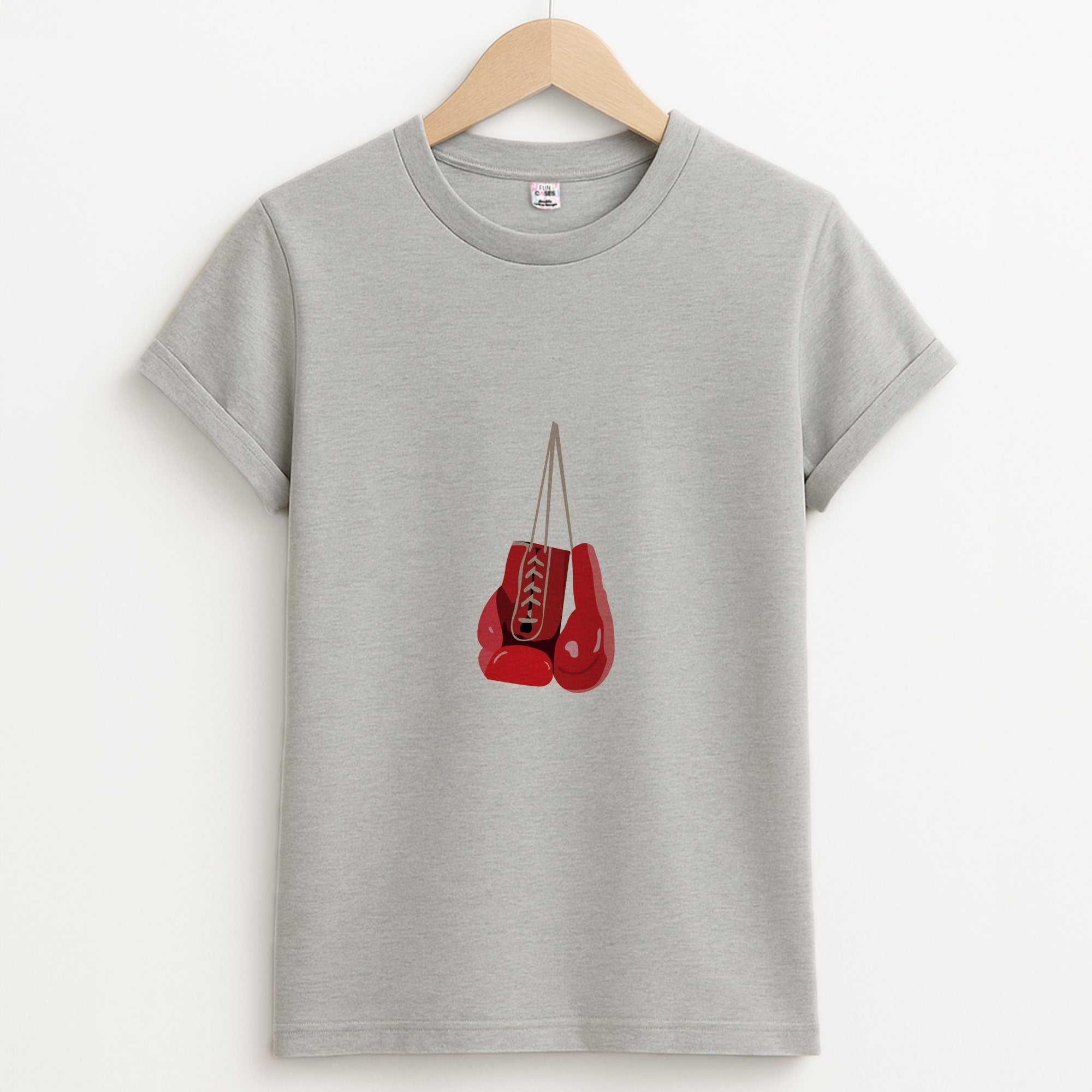 String gloves - Boxing Unisex Grey T-Shirt
