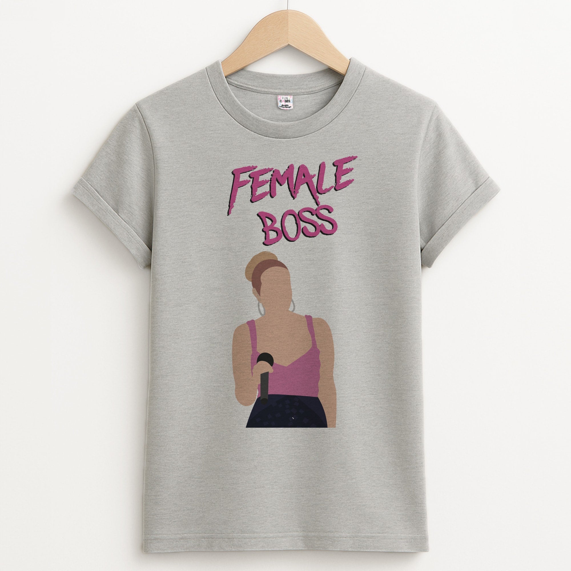 Female Boss - Unisex Grey T-Shirt