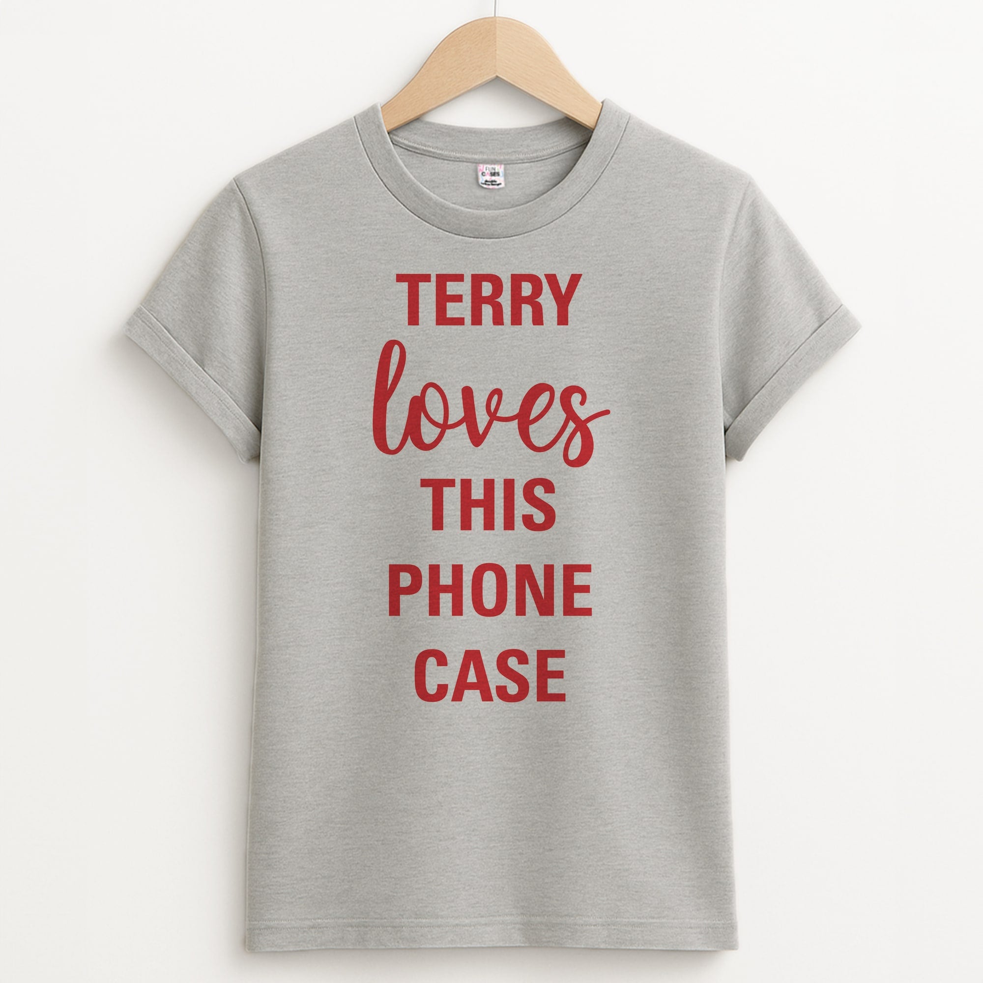 Terry Loves This Phone Case - Brooklyn Nine-Nine Unisex Grey T-Shirt