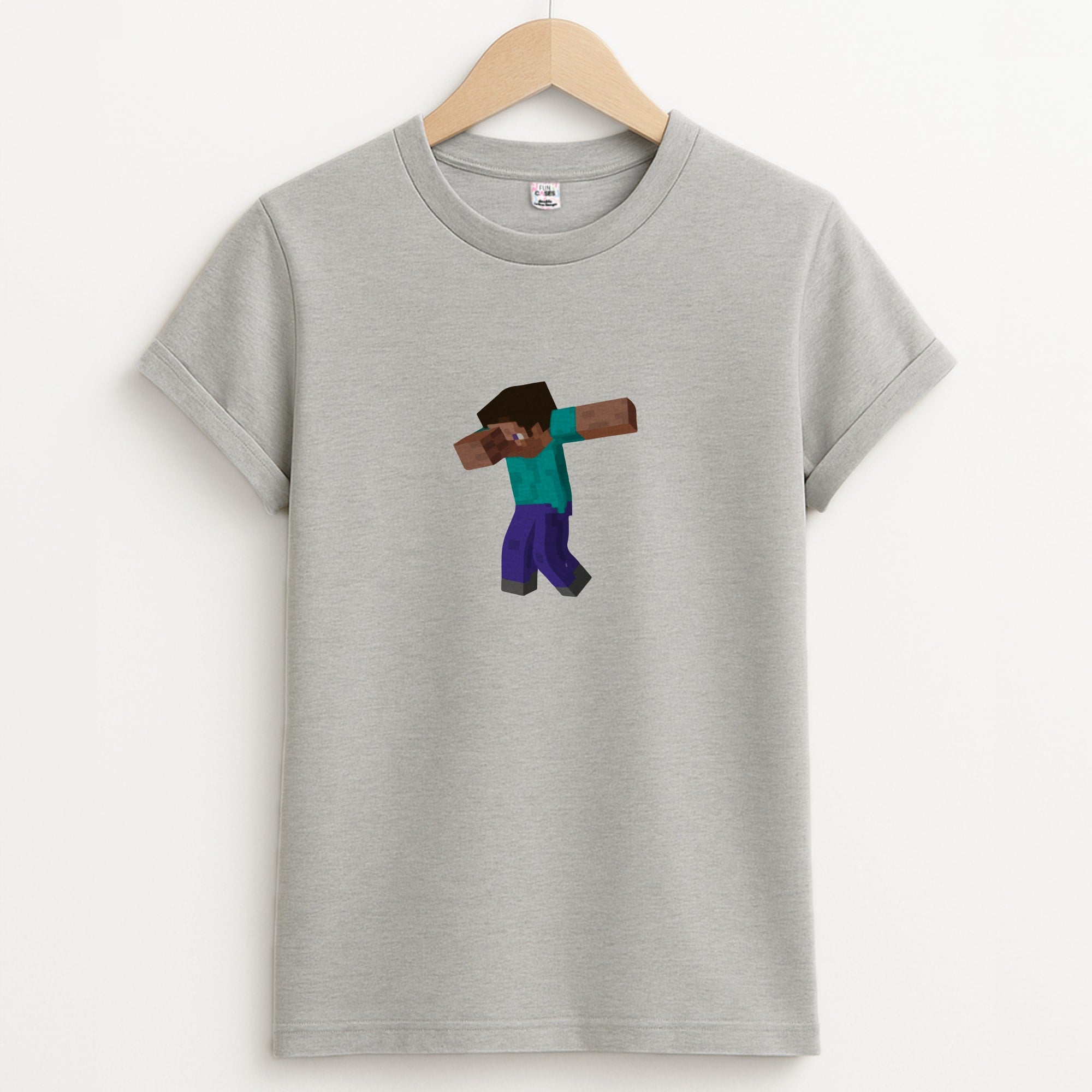 Steve Dab - Mining Unisex Grey T-Shirt