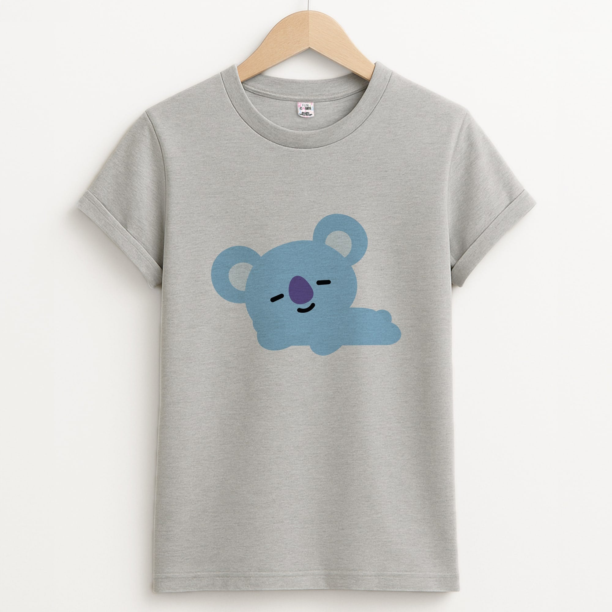 Koya 21 - BTS Unisex Grey T-Shirt