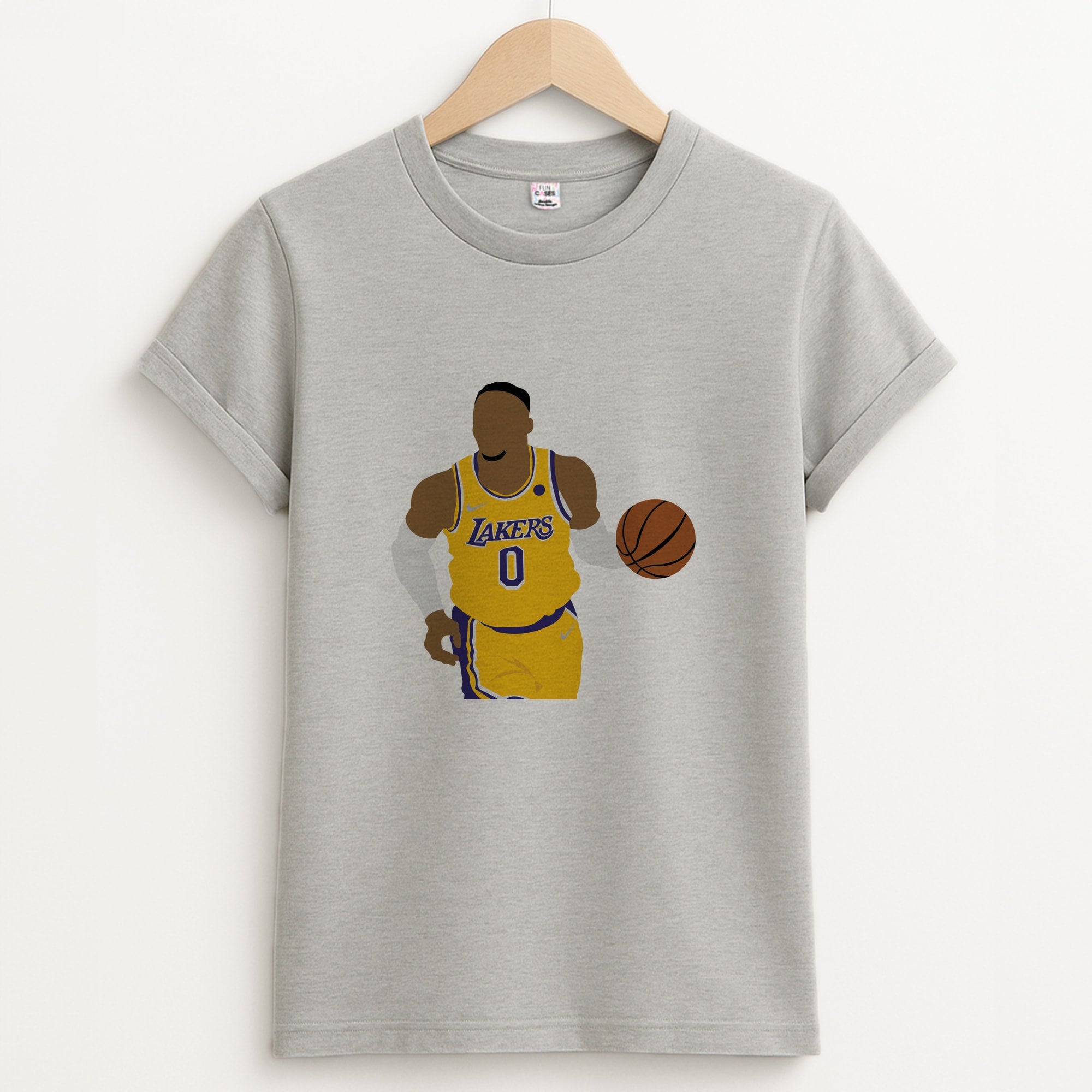 Young - Basketball Unisex Grey T-Shirt