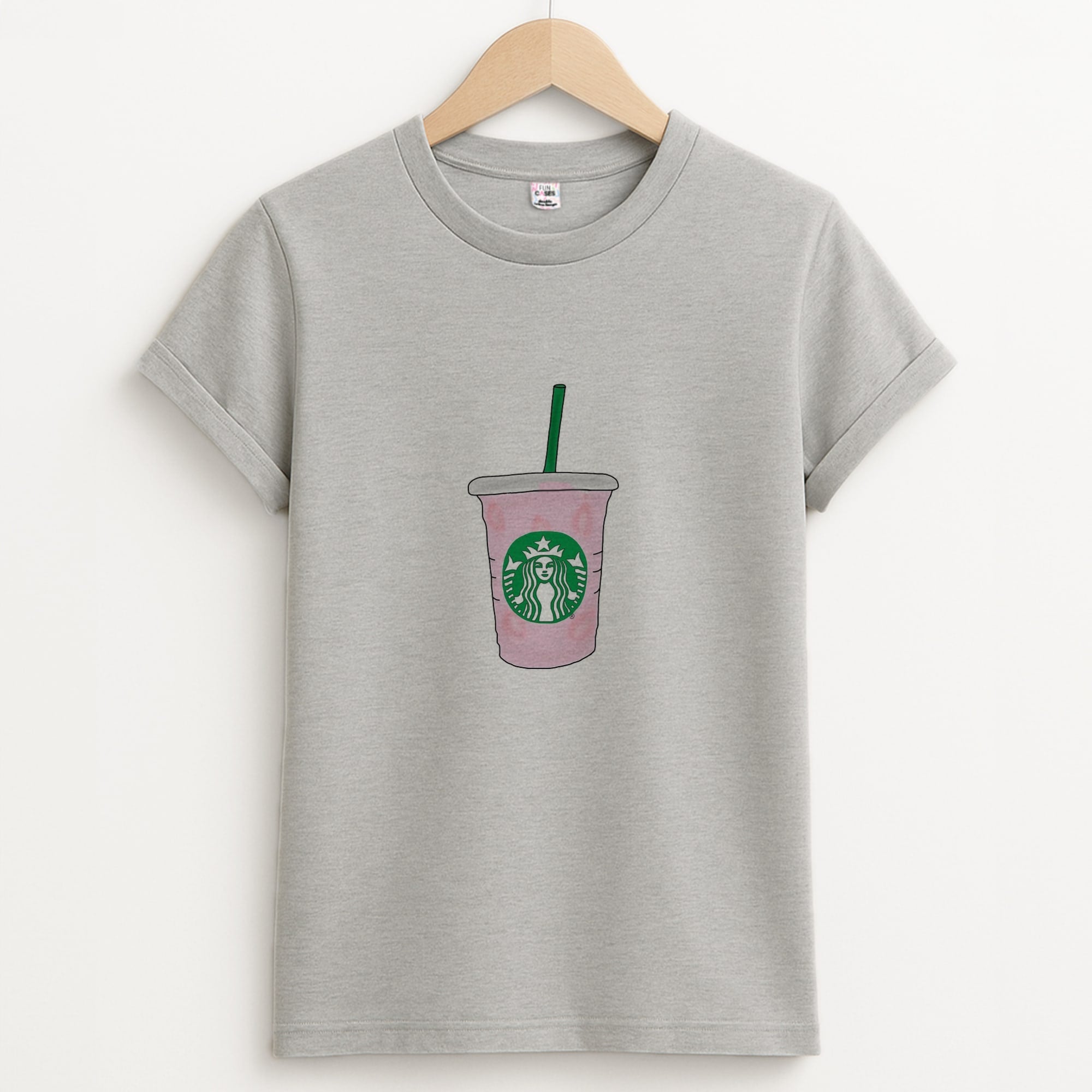 Coffee Pinkity Drinkity - James Charles Unisex Grey T-Shirt