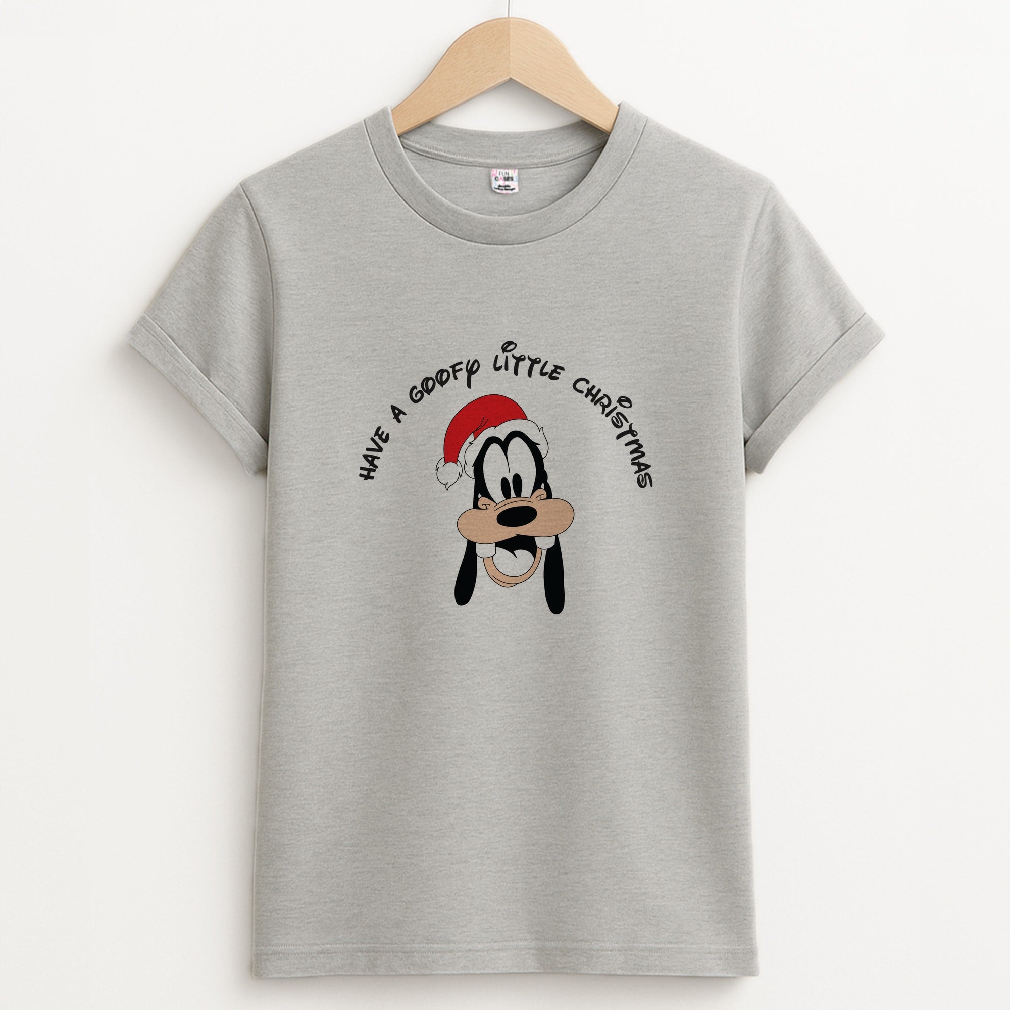Have A Goofly Little Christmas Christmas Unisex Grey T-Shirt